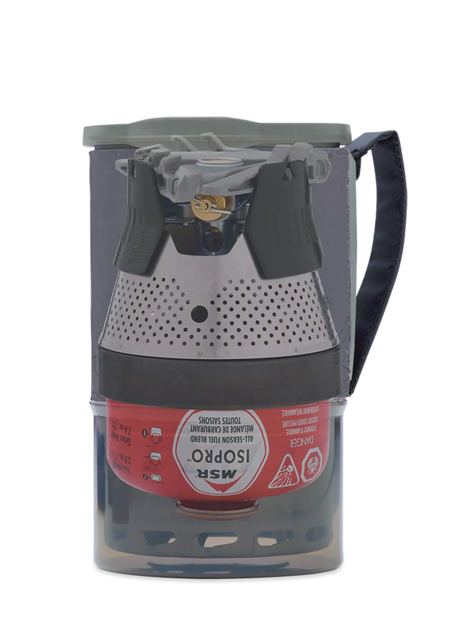 Turistinis puodas MSR WindBurner Personal Accessory Pot - gray