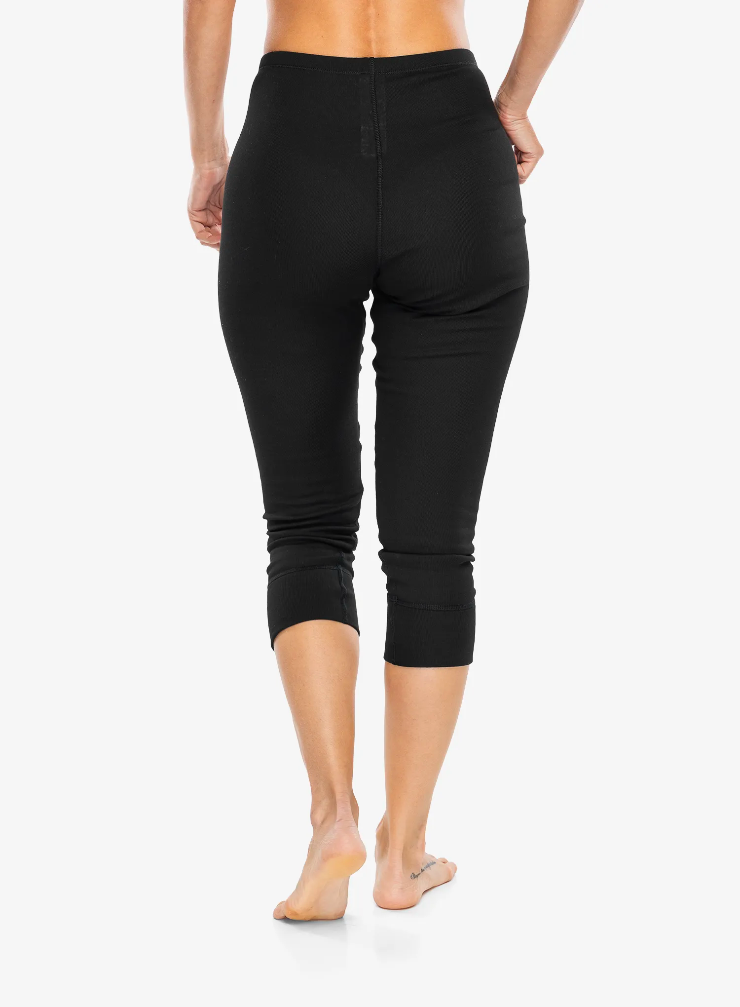 Moteriškos termo leggings Odlo Active Warm BL Bottom 3/4 - black