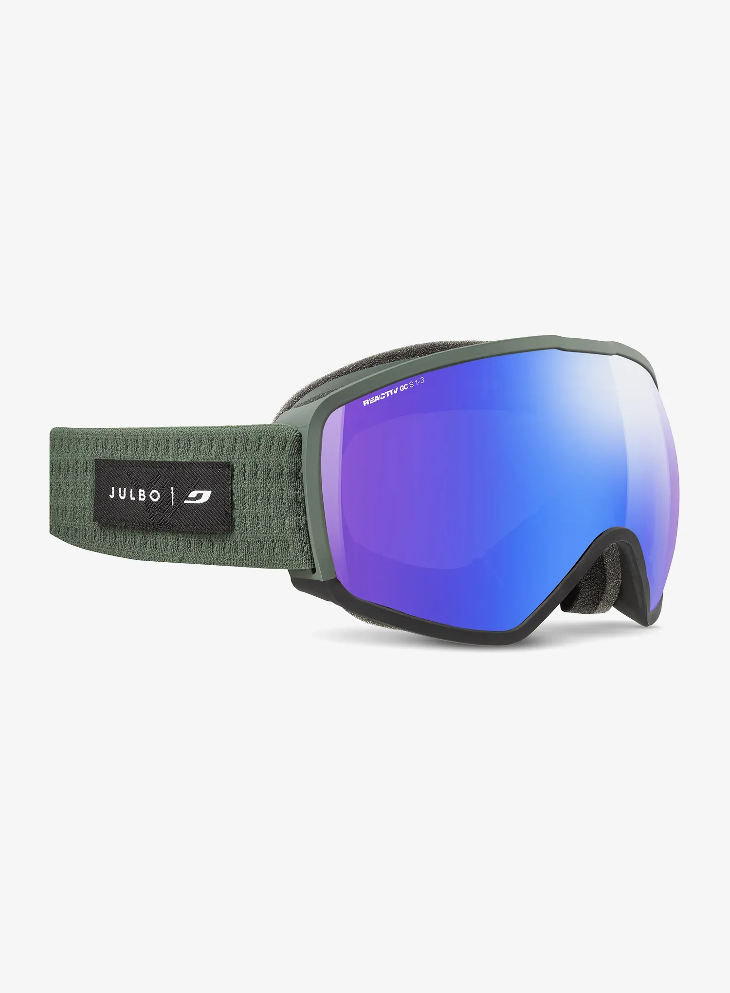 Slidinėjimo akiniai Julbo Hit - Reactiv 1-3 Glare Control - dark green/black
