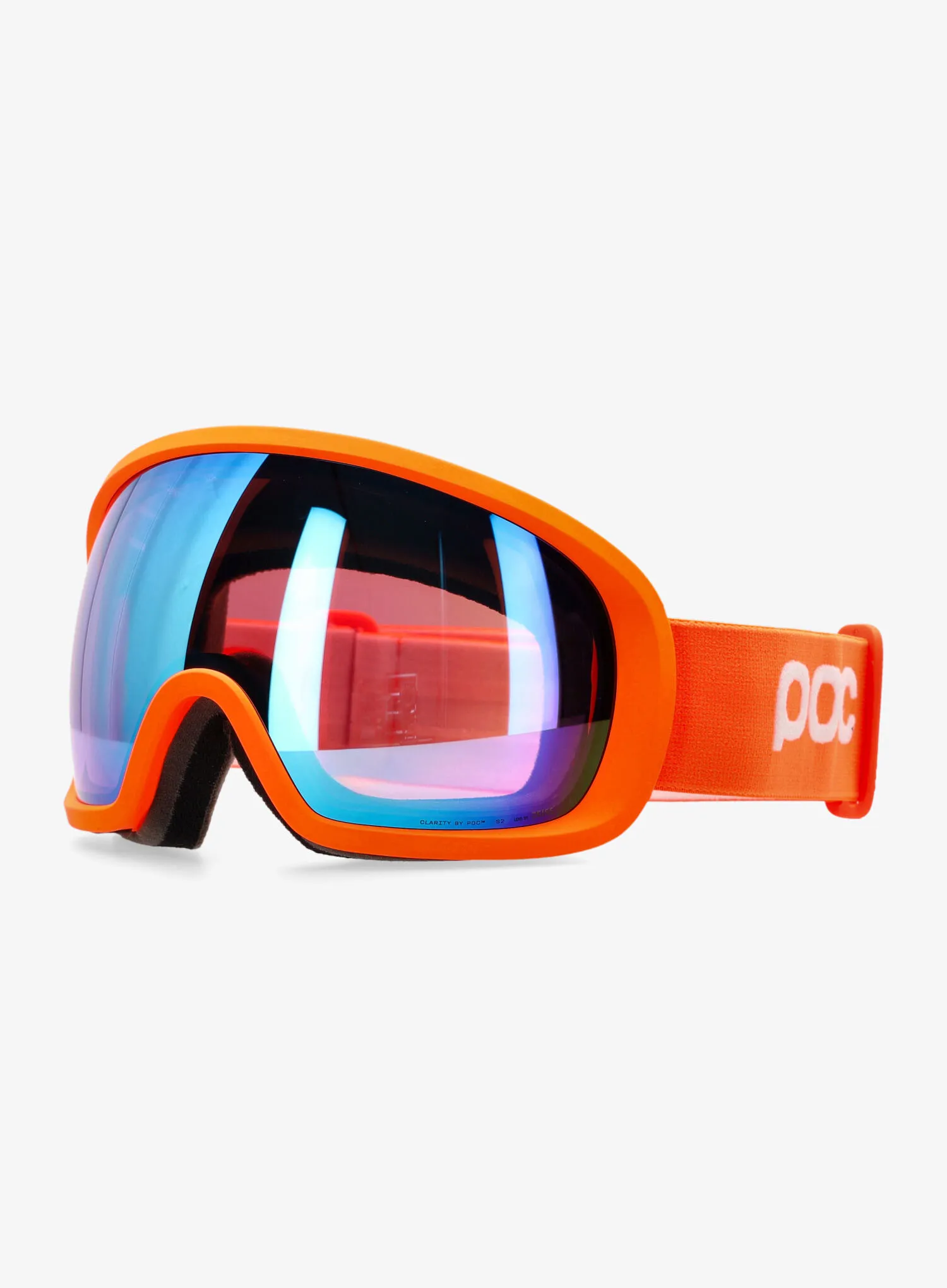 Slidinėjimo akiniai POC Fovea - zink orange/partly sunny blue