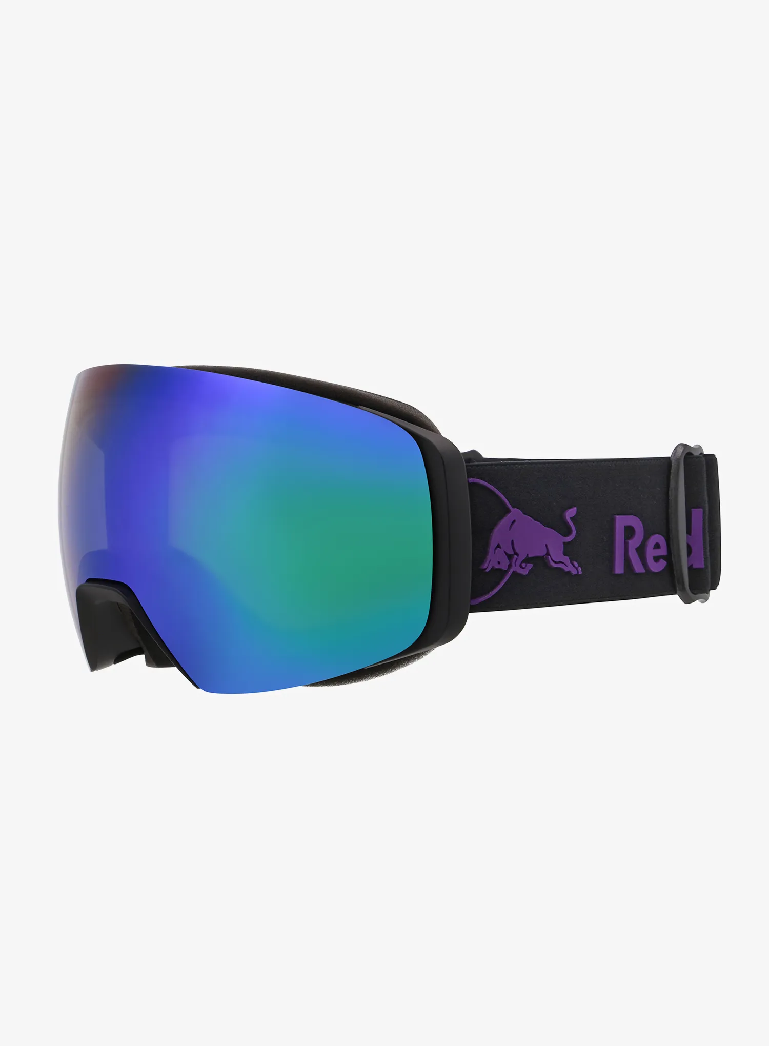 Slidinėjimo akiniai Red Bull Spect Jon - black/brown with green mirror