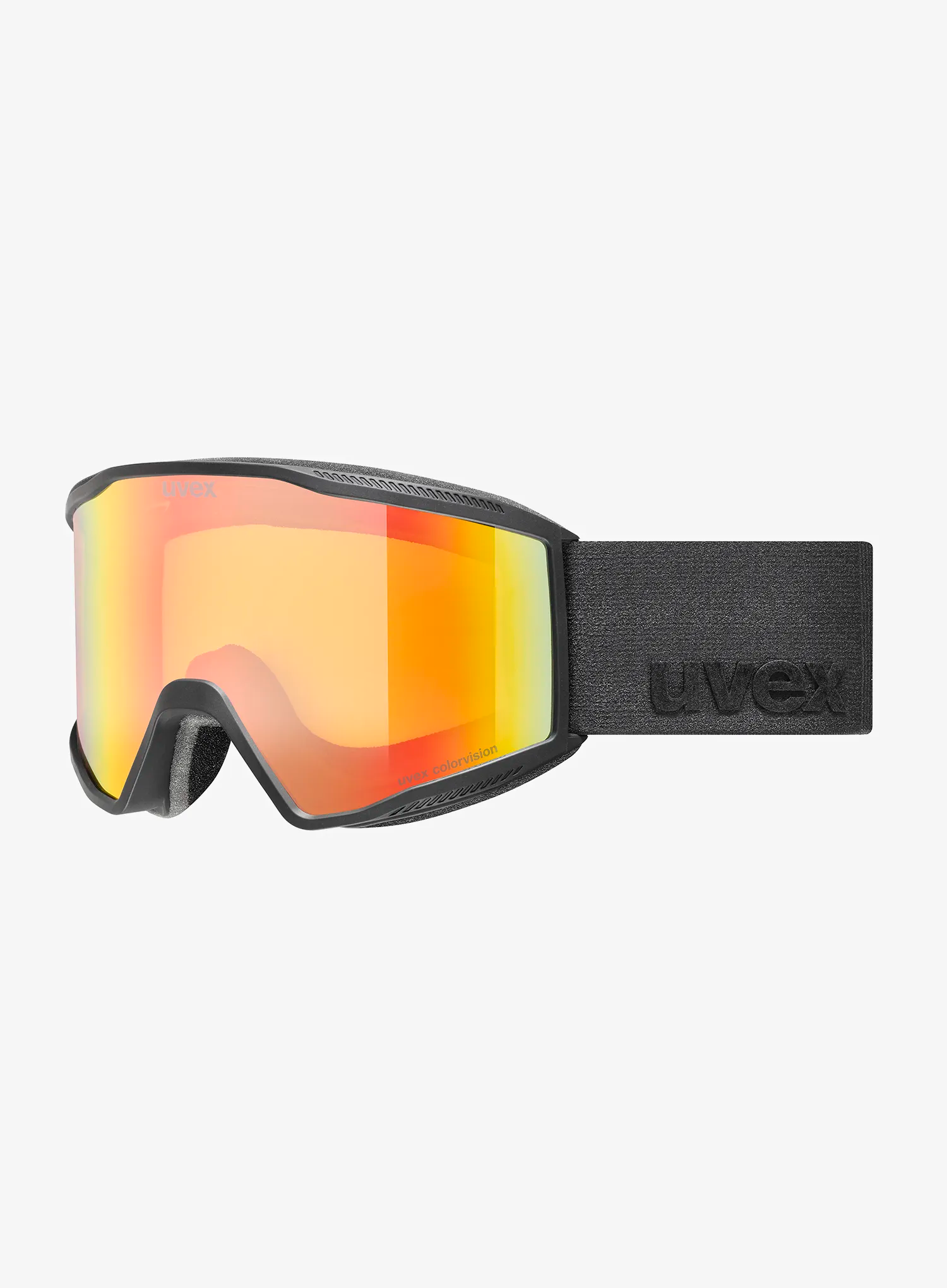 Slidinėjimo akiniai Uvex Blast CV - black matt/rainbow -yellow S1