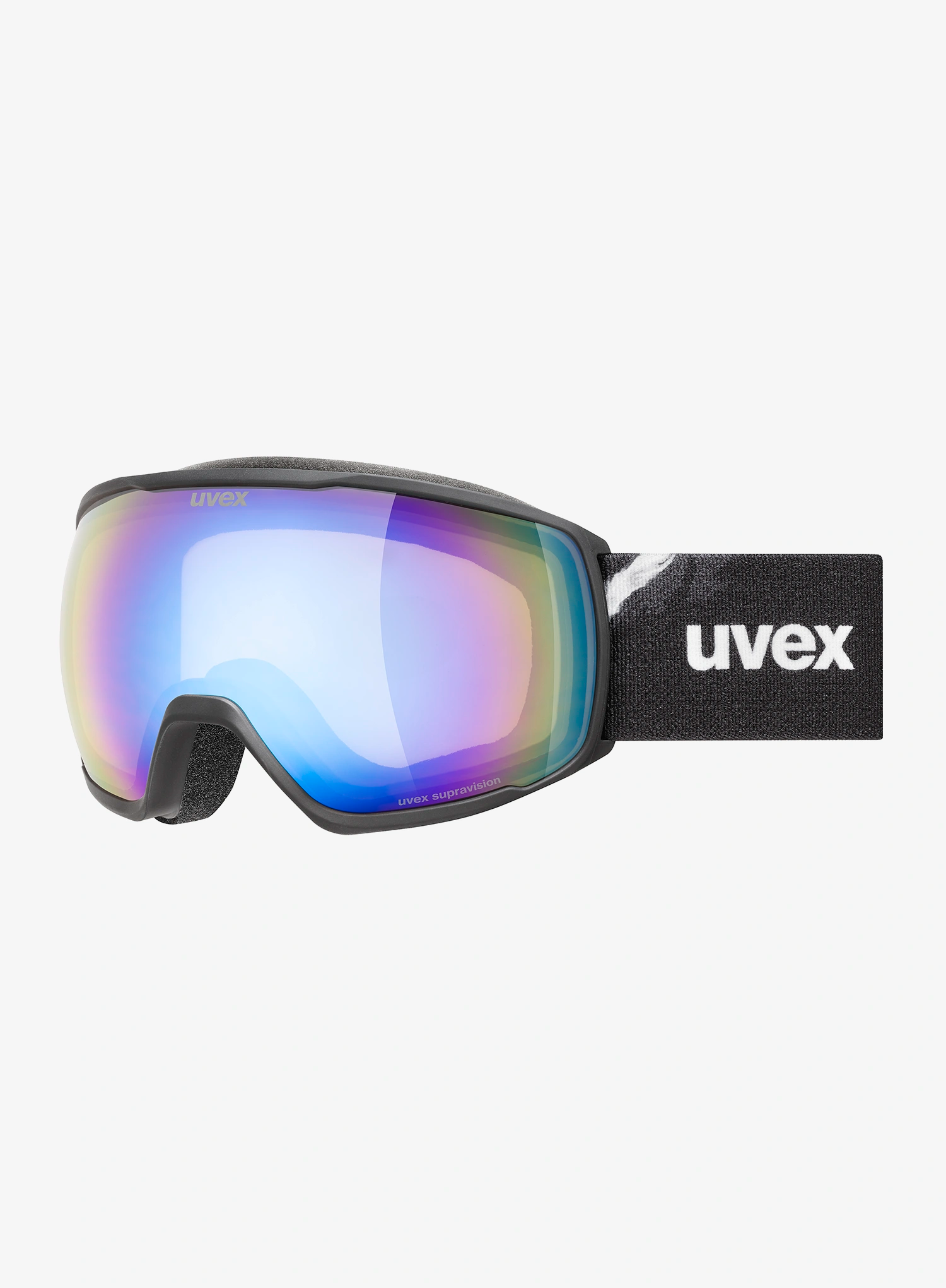 Slidinėjimo akiniai Uvex Victorious FM - black matt/blue green S2