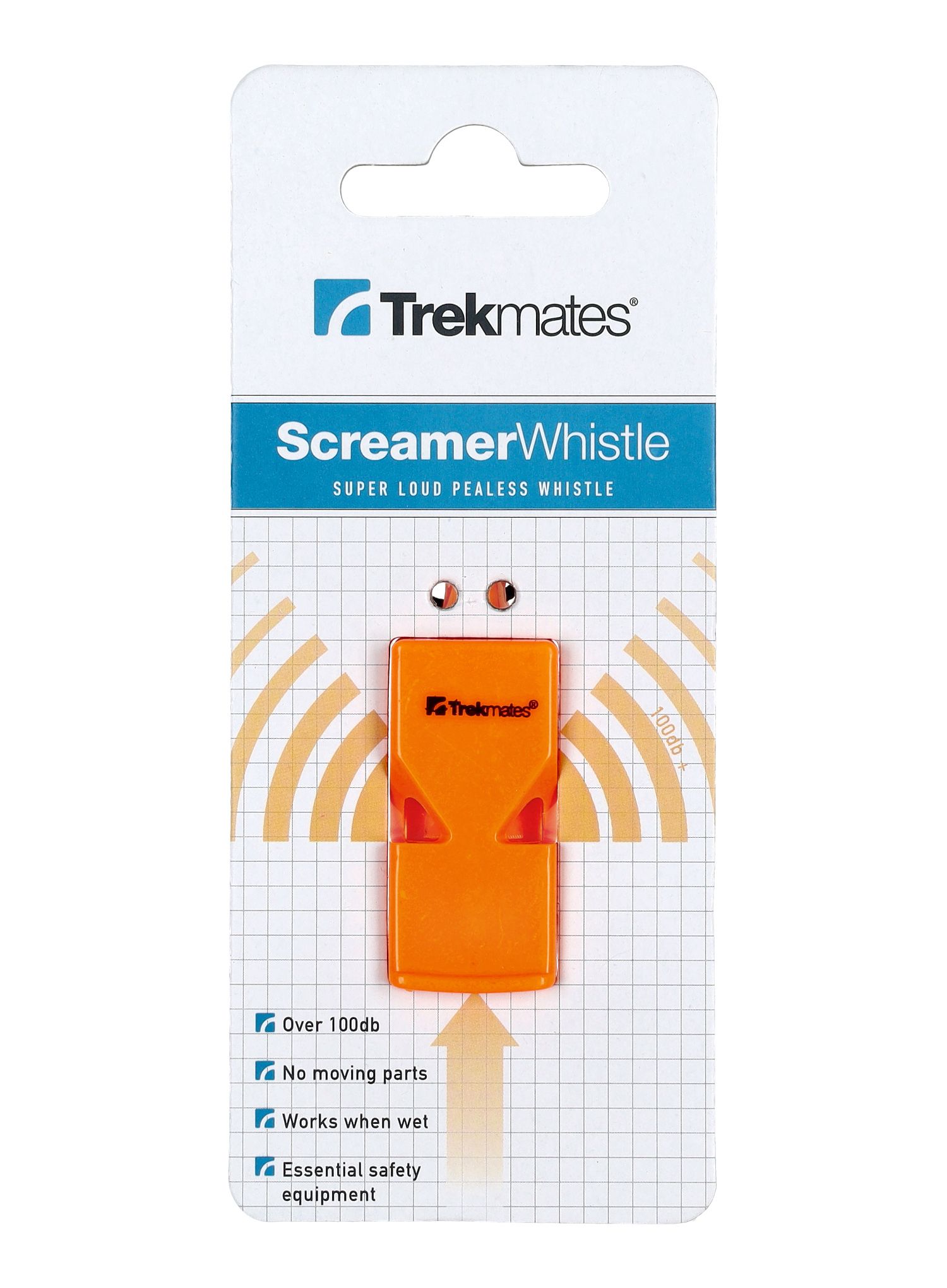 Švilpukas Trekmates Screamer Whistle - orange