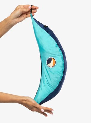 Turistinis hamakas Ticket to The Moon King Size Hammock - royal blue/turquoise