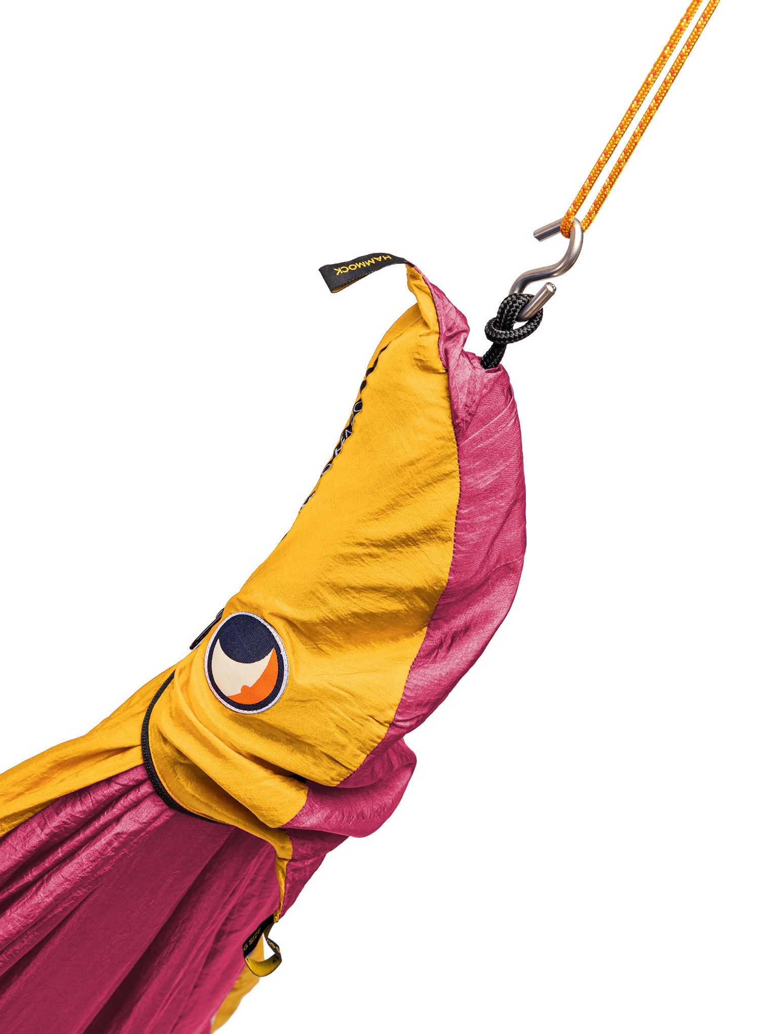 Turistinis hamakas Ticket to The Moon King Size Hammock - burgundy/dark yellow