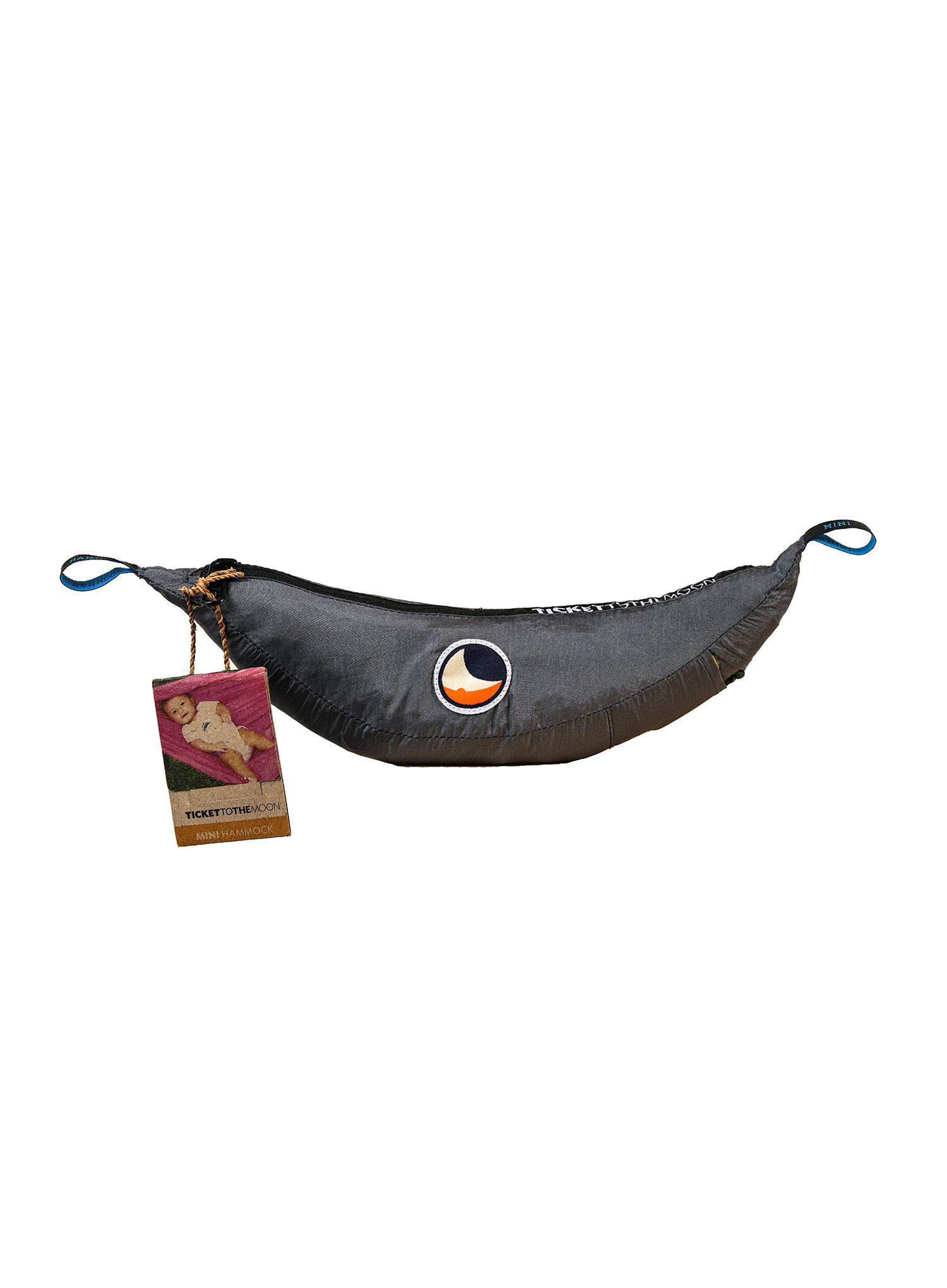 Hamakas Ticket To The Moon Mini Hammock - grey