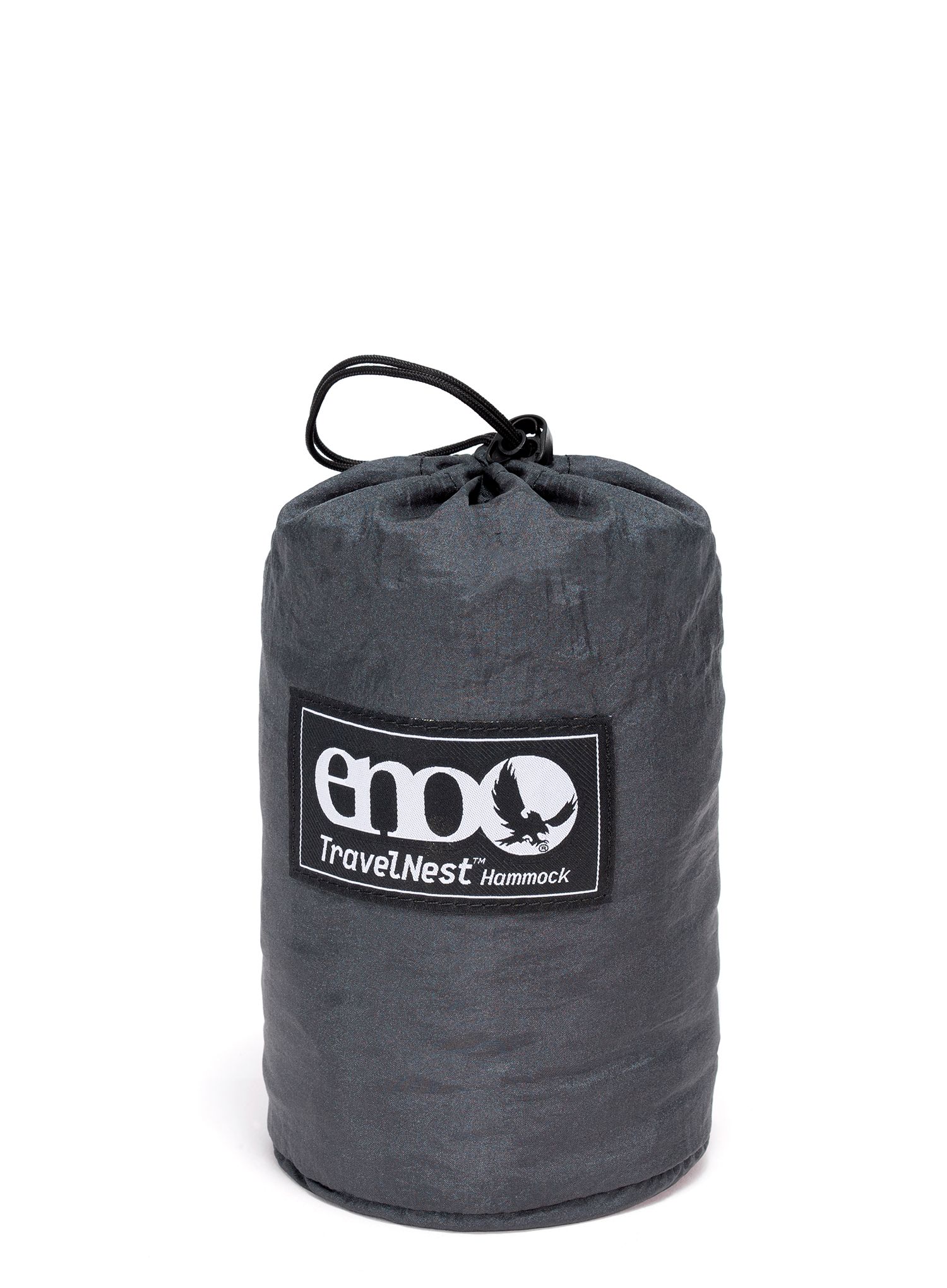 Turistinis hamakas ENO TravelNest Hammock & Straps Combo - charcoal