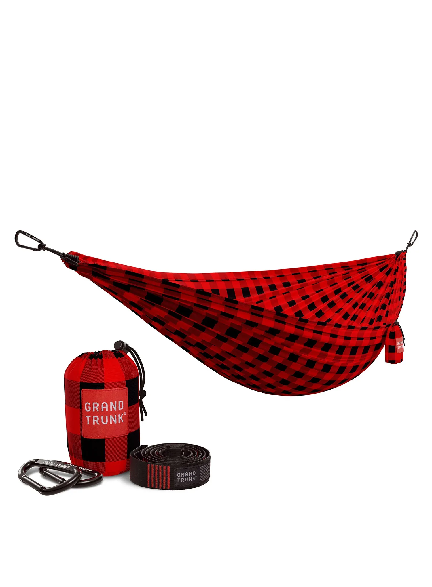Turistinis hamakas Grand Trunk Double Deluxe Print Parachute Nylon Straps  - heritage