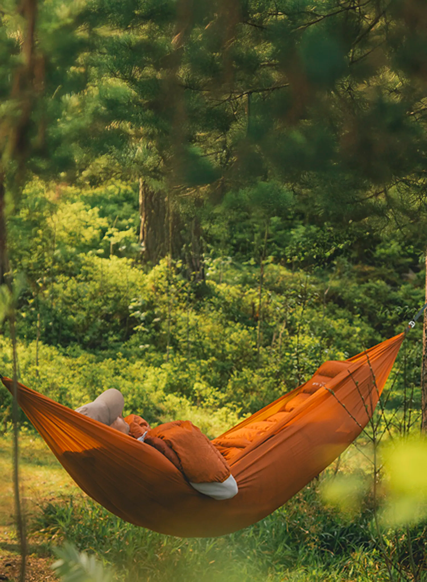Turistinis hamakas Robens Trace Hammock UL - orange
