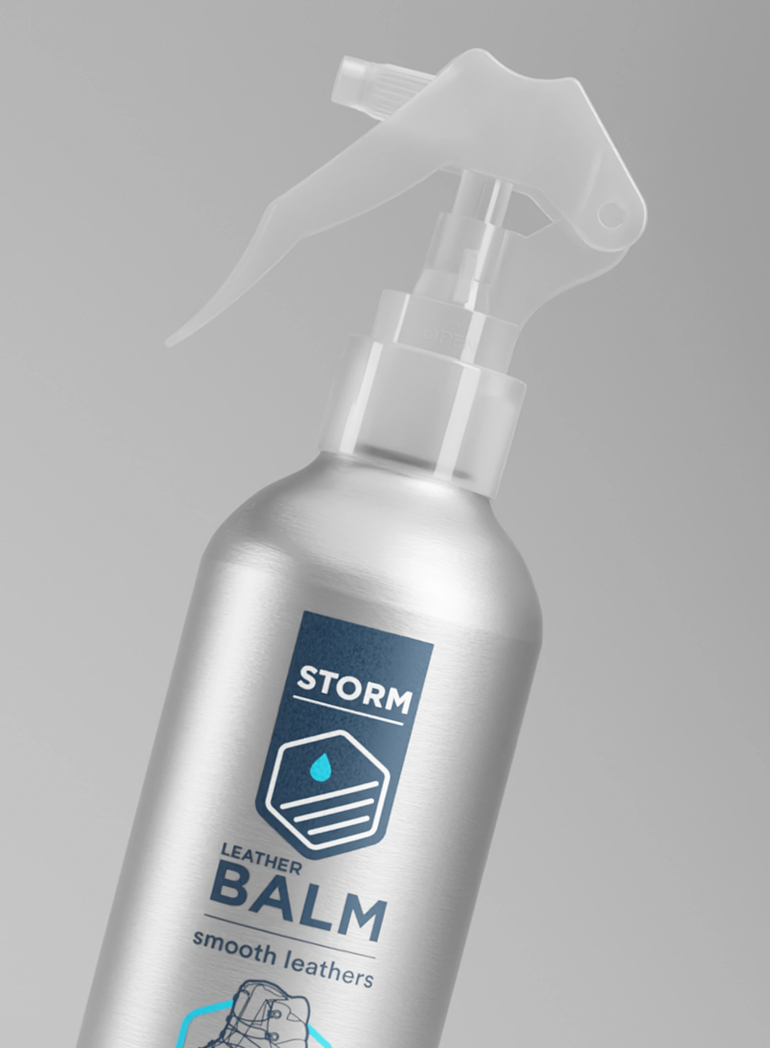 Batų impregnantas Storm Leather Balm Conditioner 150 ml