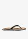 Šlepetės per pirštą Gumbies Corker Flip-Flops - black/black