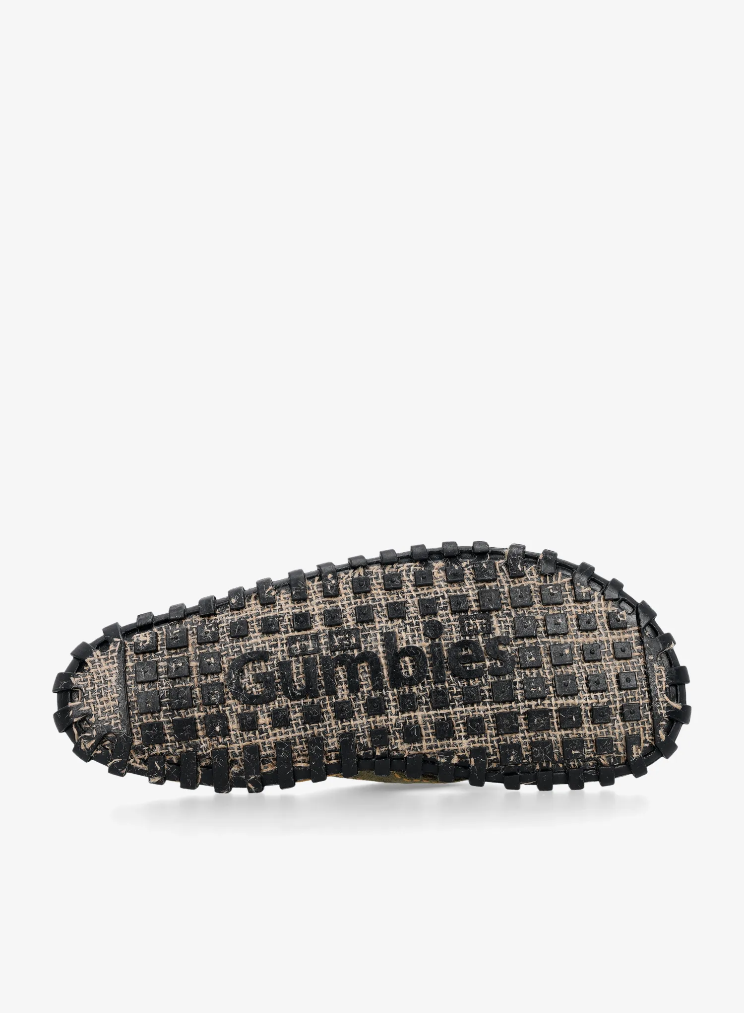 Šlepetės per pirštą Gumbies Islander Flip-Flops - palm leaf khaki