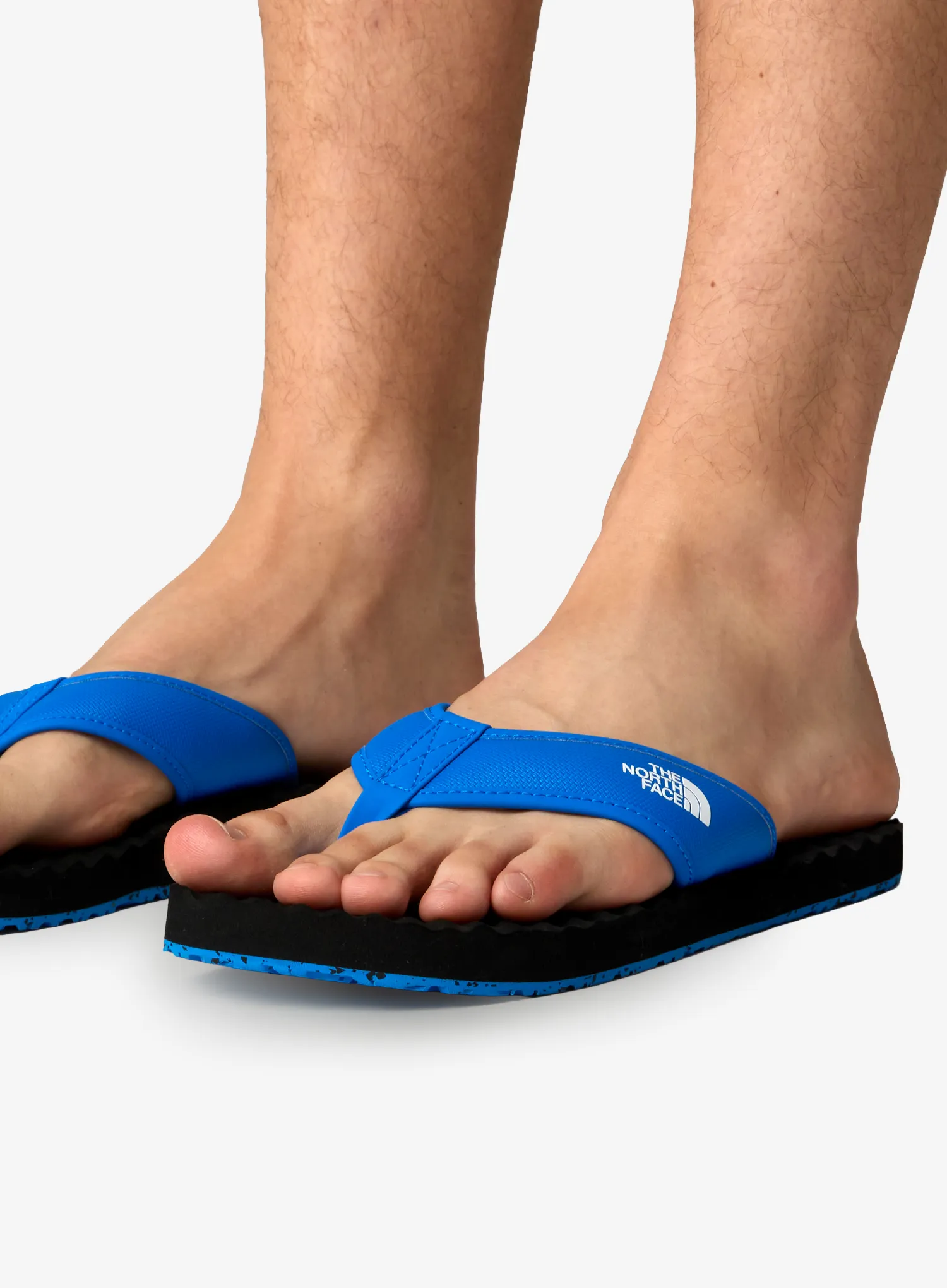 Šlepetės per pirštą The North Face Base Camp Flip-Flop II - hero blue/tnf black