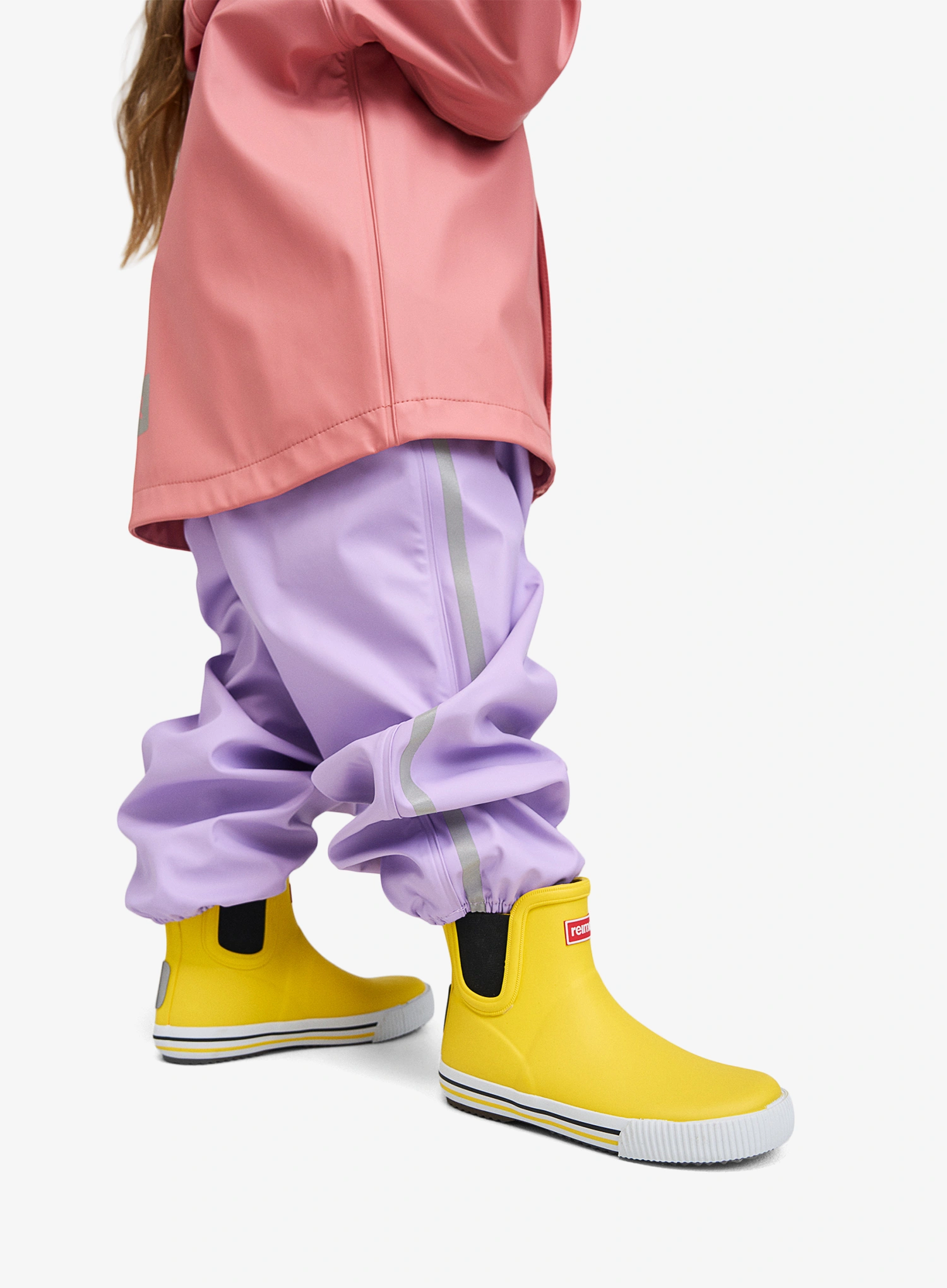 Vaikiški kaliošai Reima Ankles - yellow
