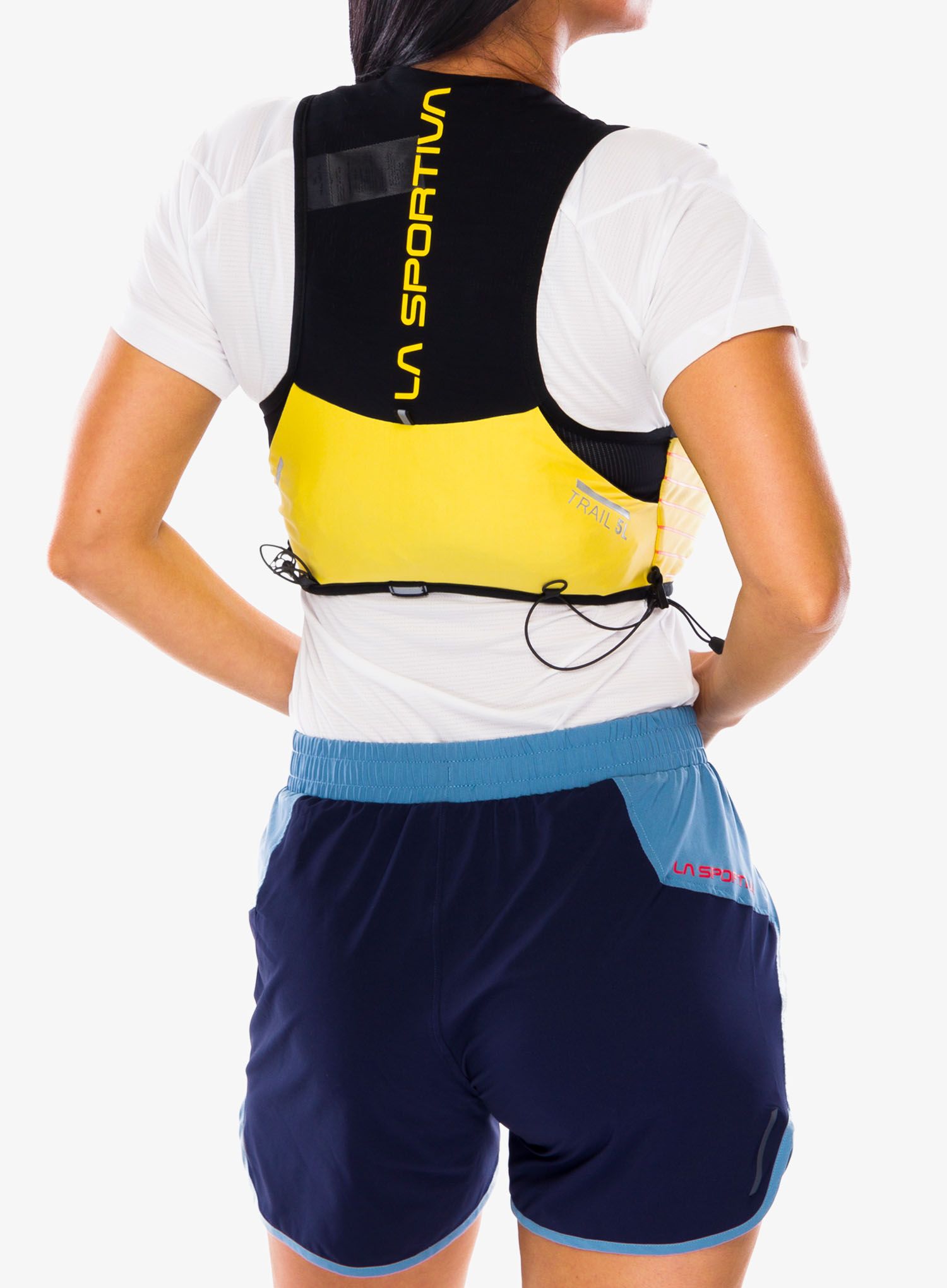 Bėgimo liemenė La Sportiva Trail Vest 5L  - yellow/black