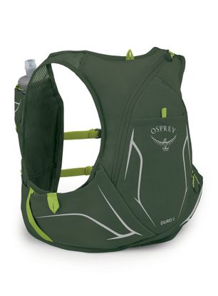 Bėgimo liemenė Osprey Duro 6 - seaweed green/limon