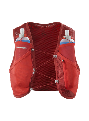 Bėgimo liemenė Salomon Active Skin 4 Set - red dahlia/high risk