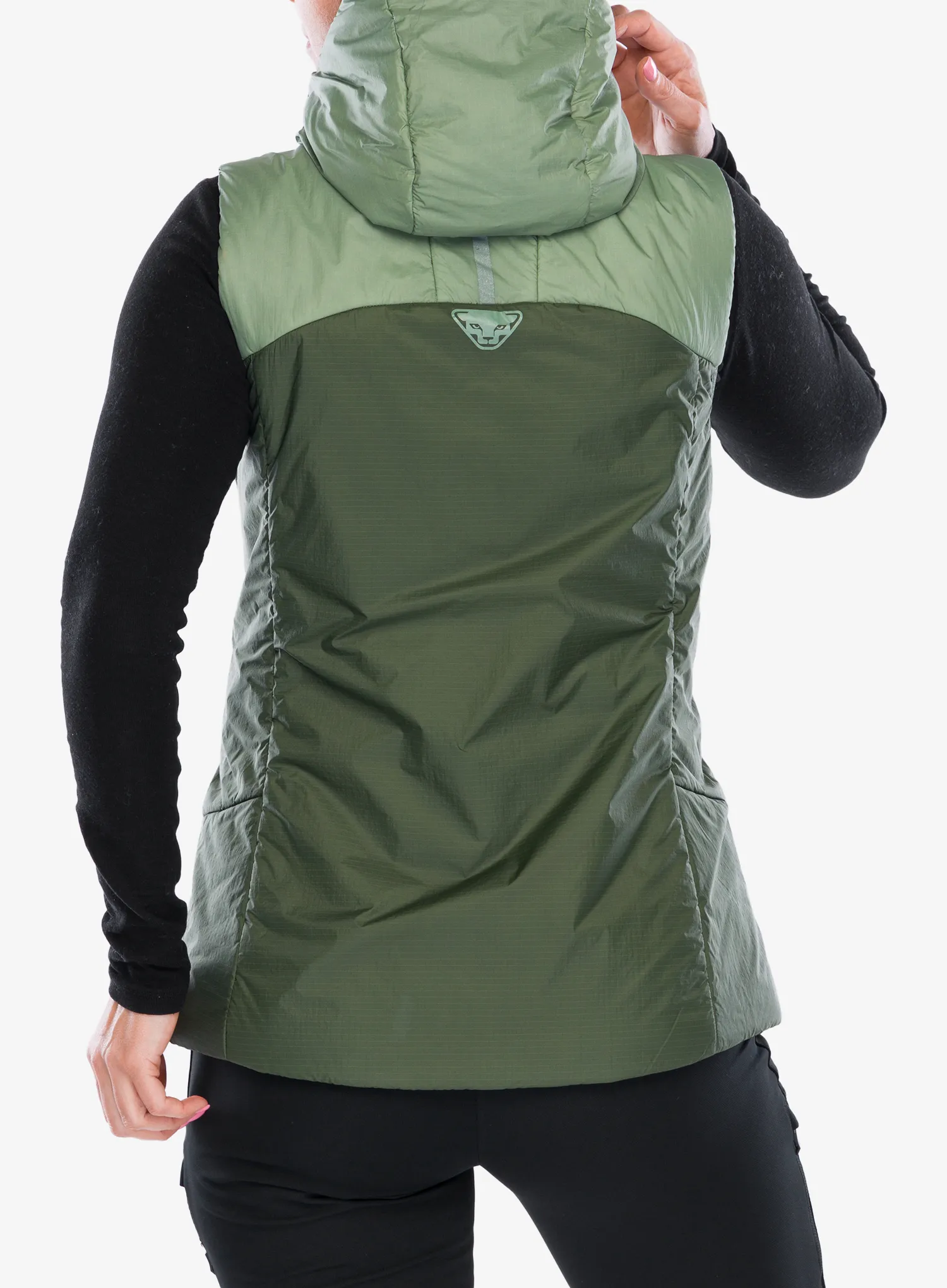 Moteriška liemenė Dynafit Radical Prl Hooded Vest - sage