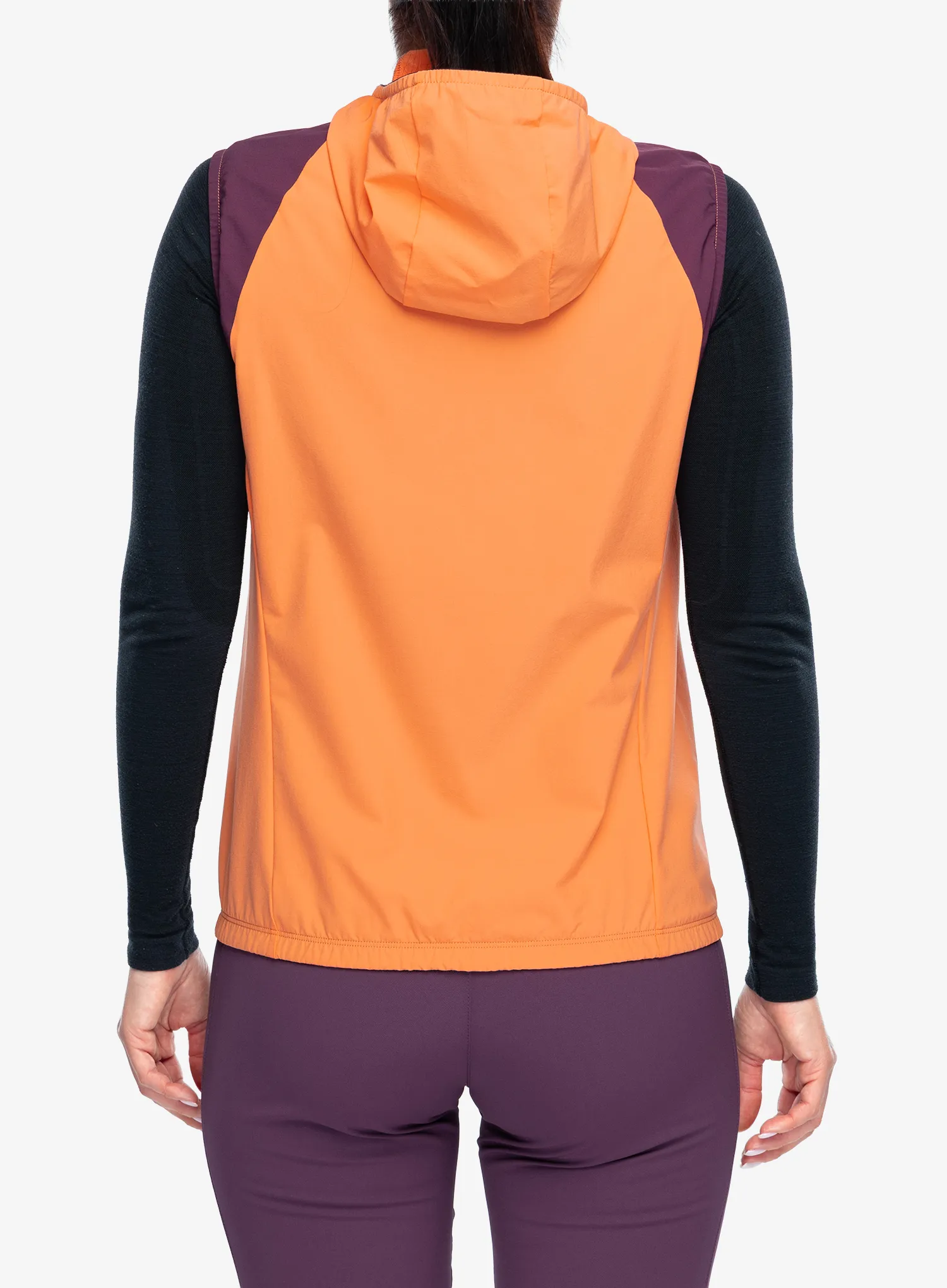 Moteriška liemenė Montura Rise Hooded Vest - melon/wine red