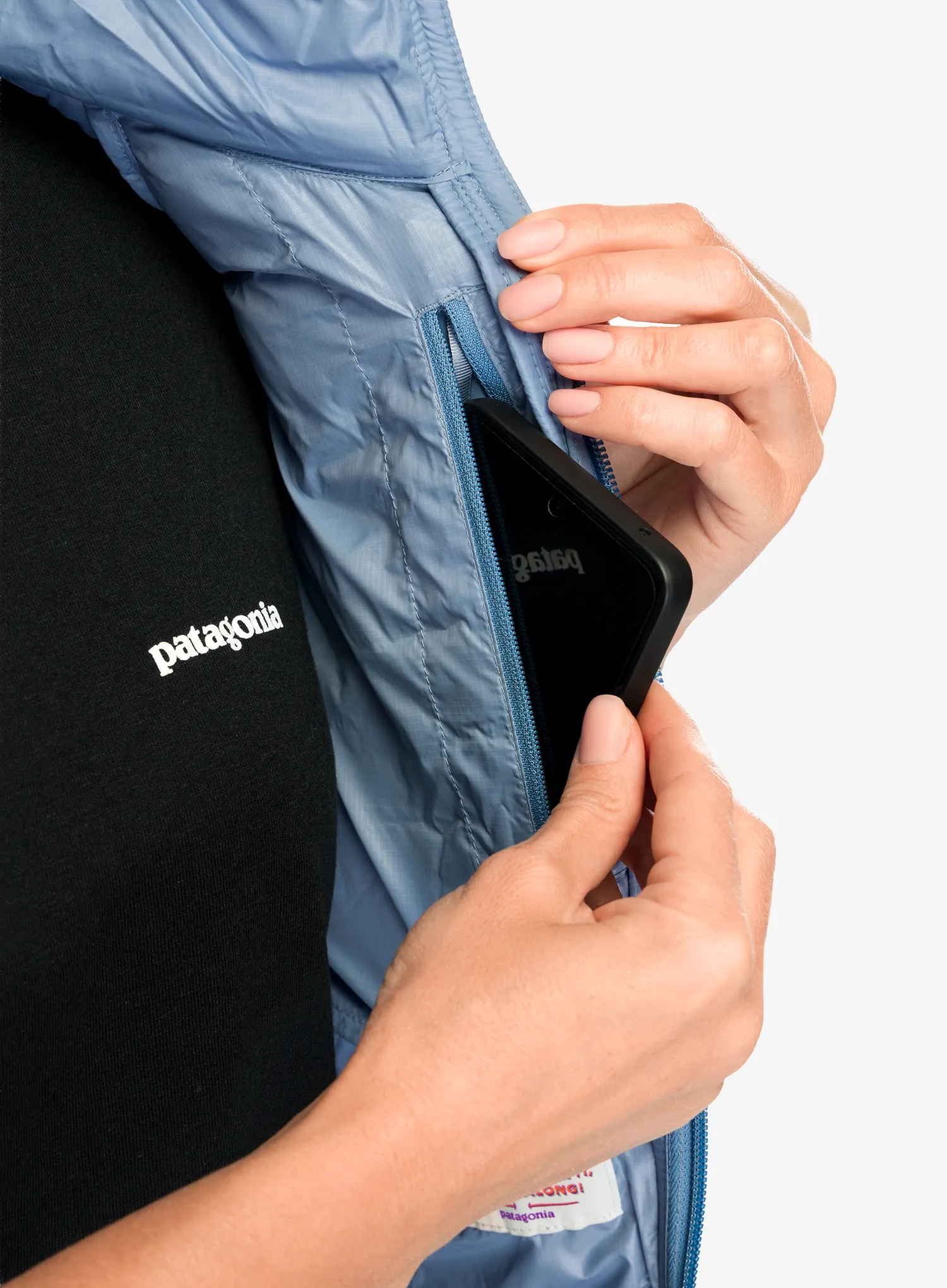 Moteriška liemenė Patagonia Down Sweater Vest - barnacle blue