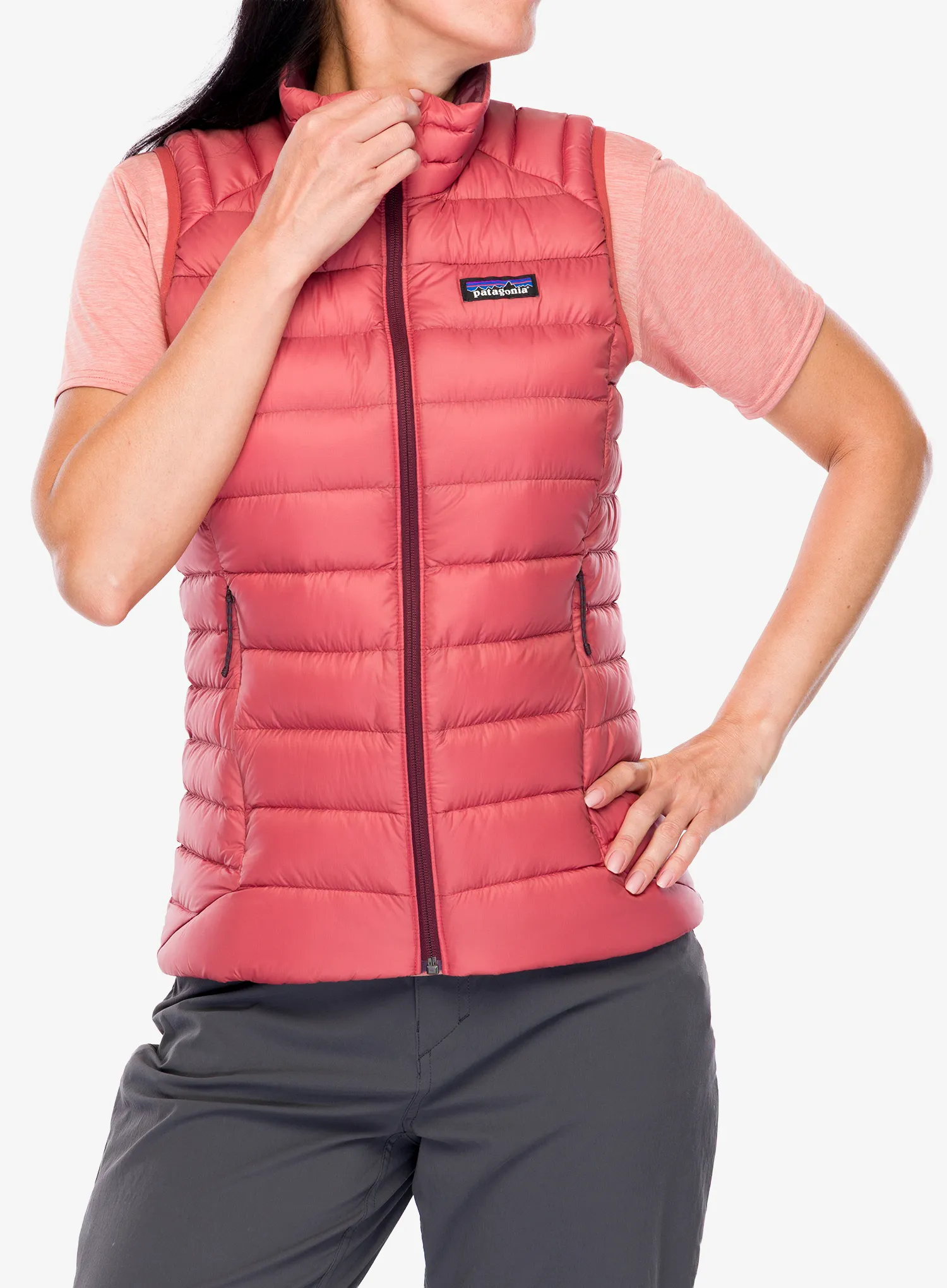 Moteriška liemenė Patagonia Down Sweater Vest - potters red