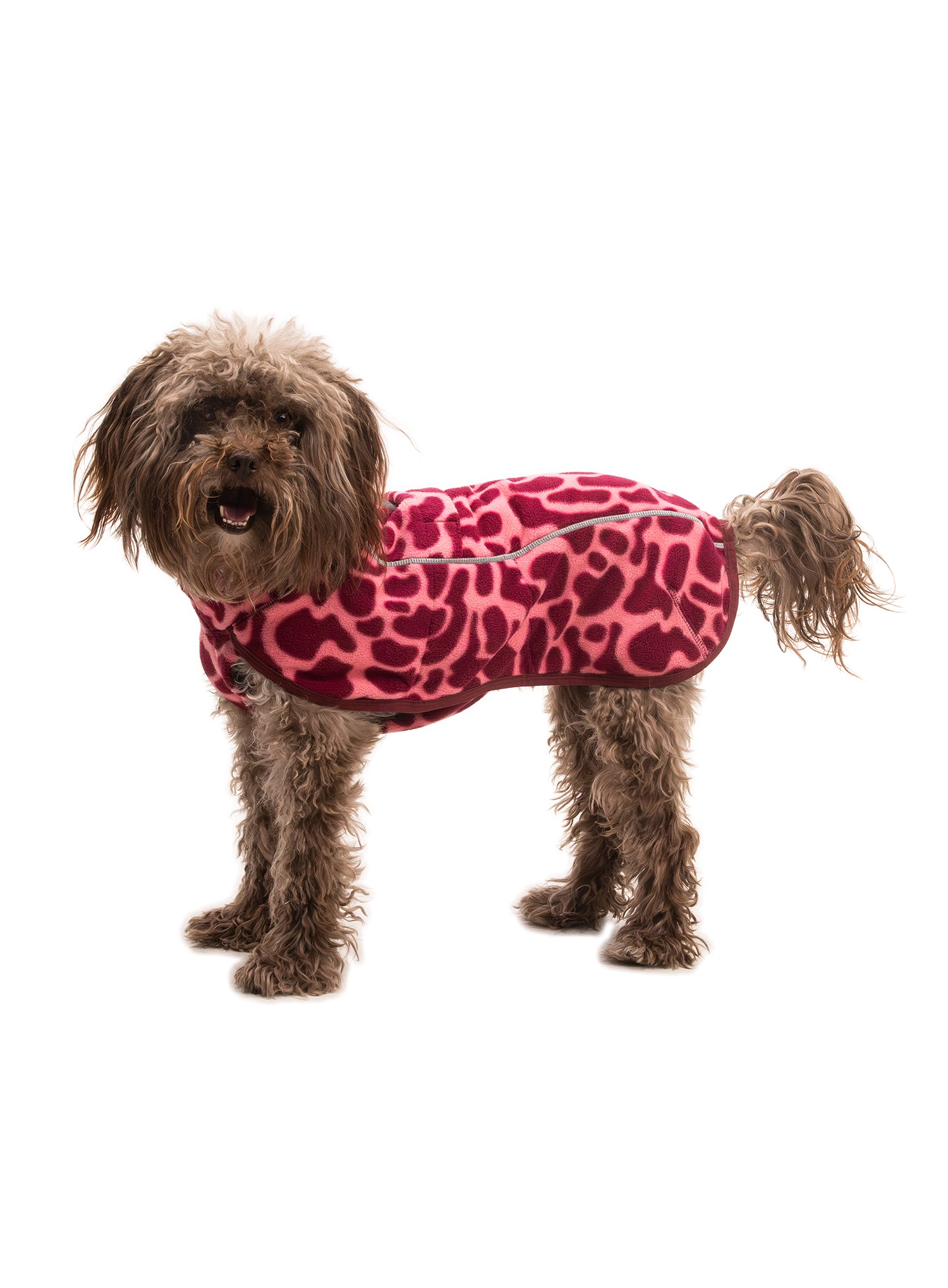 Liemenė šuniui Ruffwear Climate Changer Fleece Vest - berry lava