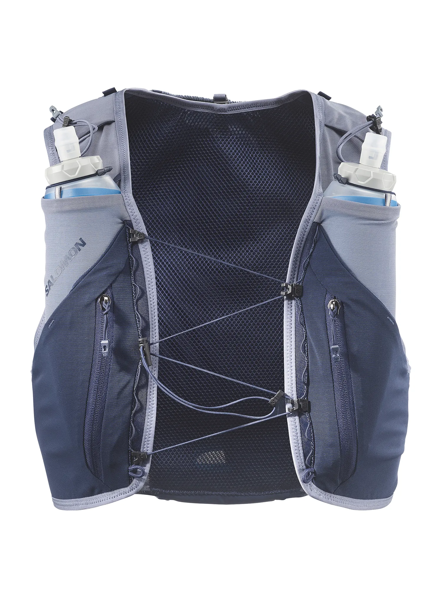Bėgimo liemenė Salomon Adv Skin 12 Gradient Set - maritime blue/grisaille