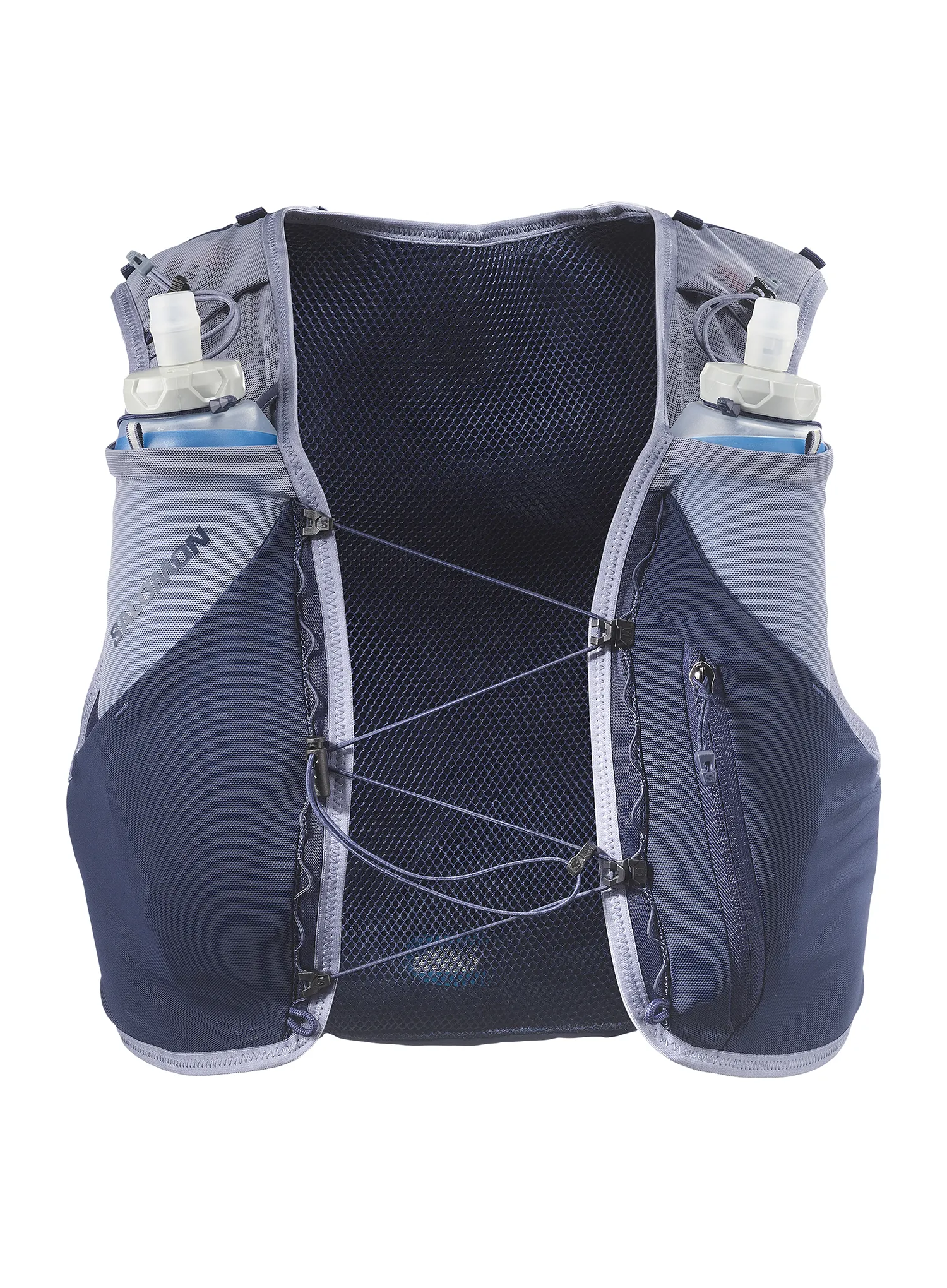 Bėgimo liemenė Salomon Adv Skin 5 Gradient Set - maritime blue/grisaille