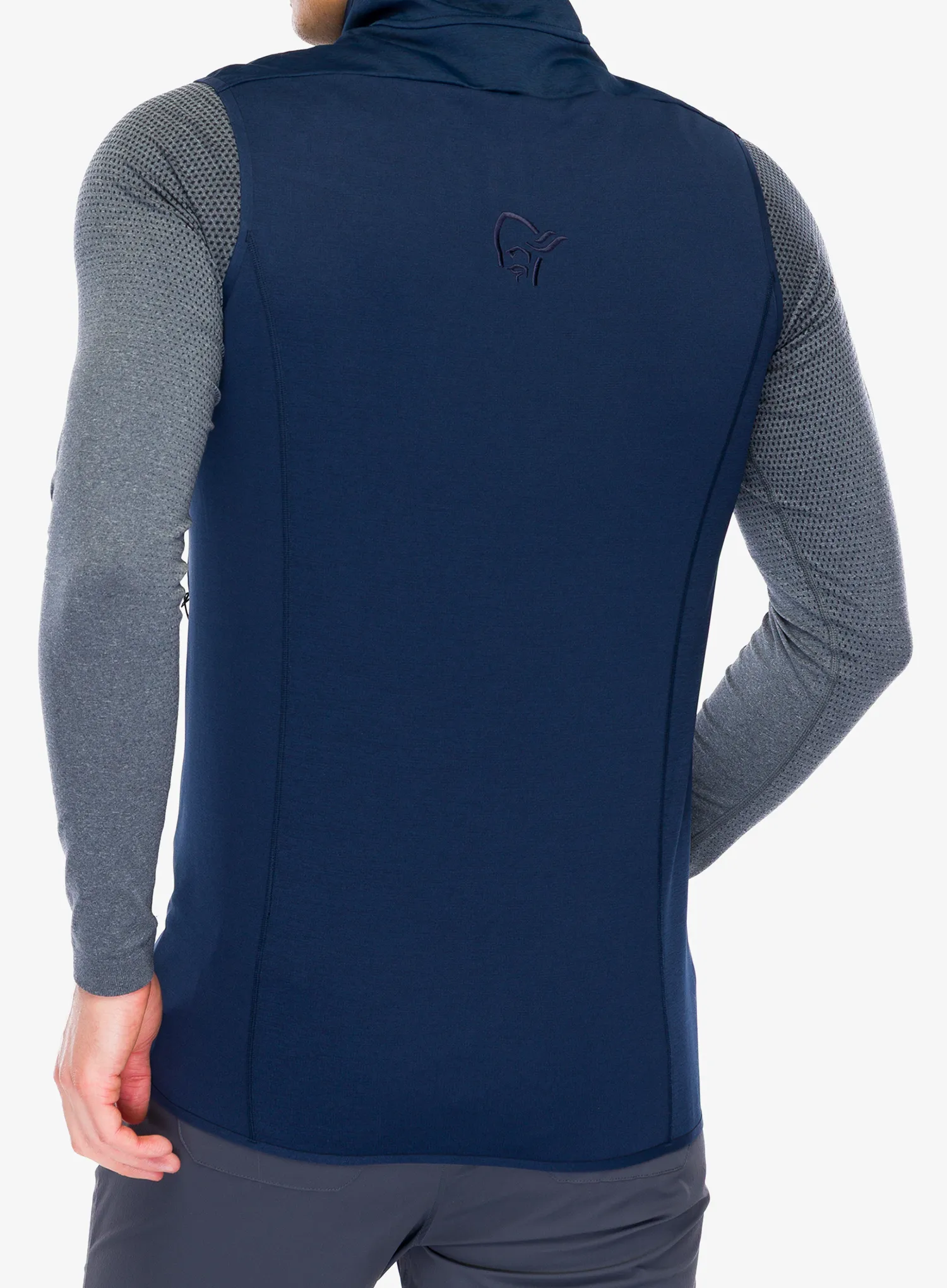 Liemenė Norrona Falketind Warm2 Octa Vest - indigo night blue
