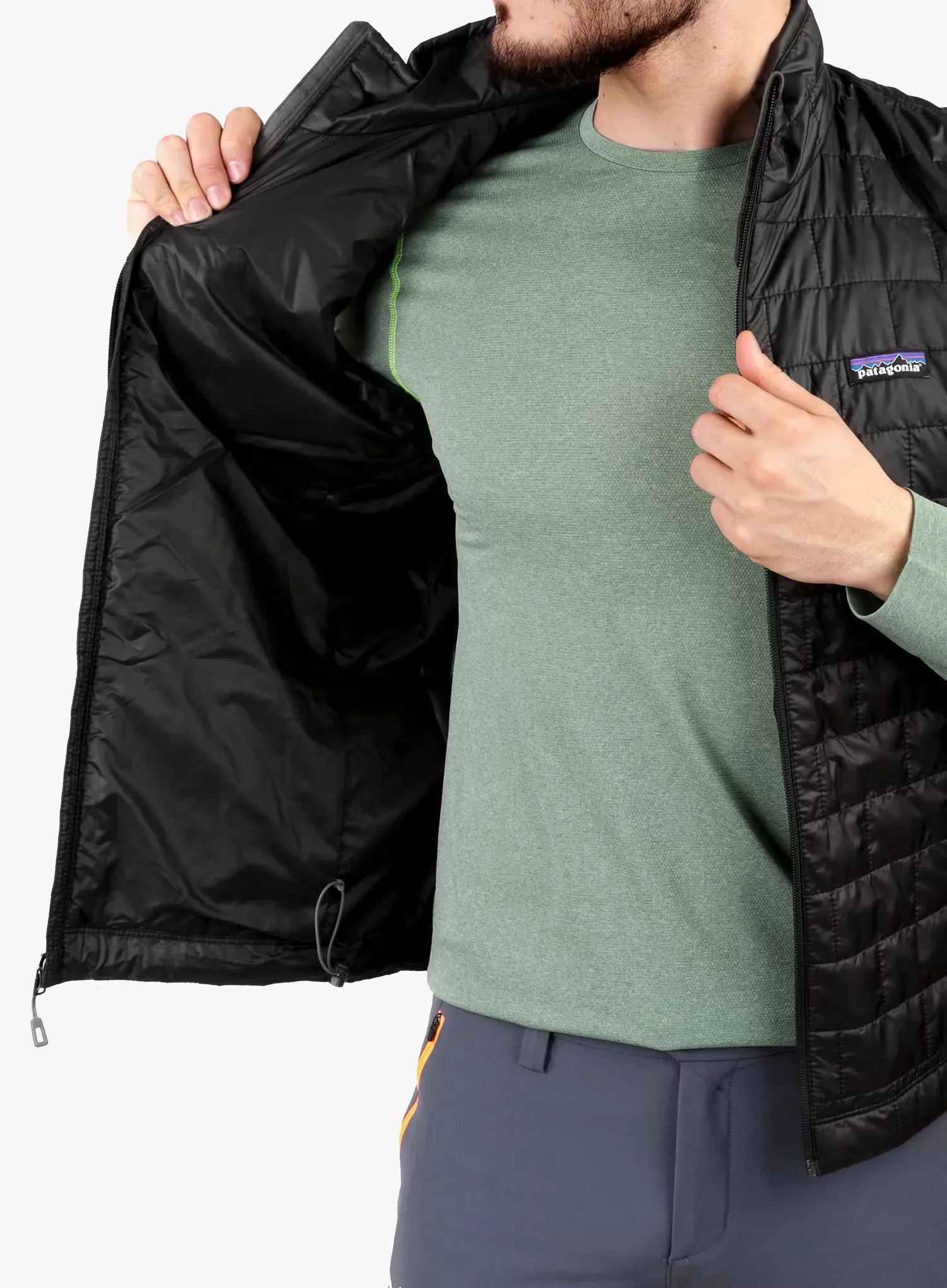 Vyriška liemenė Patagonia Nano Puff Vest - black