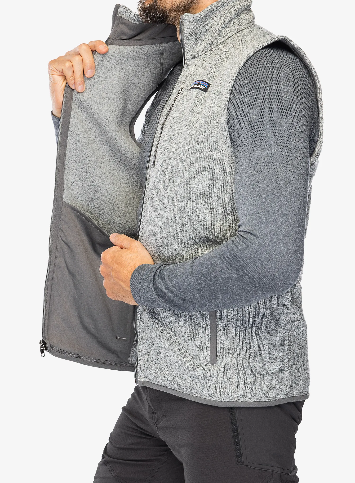 Vyriška liemenė Patagonia Better Sweater Vest - stonewash
