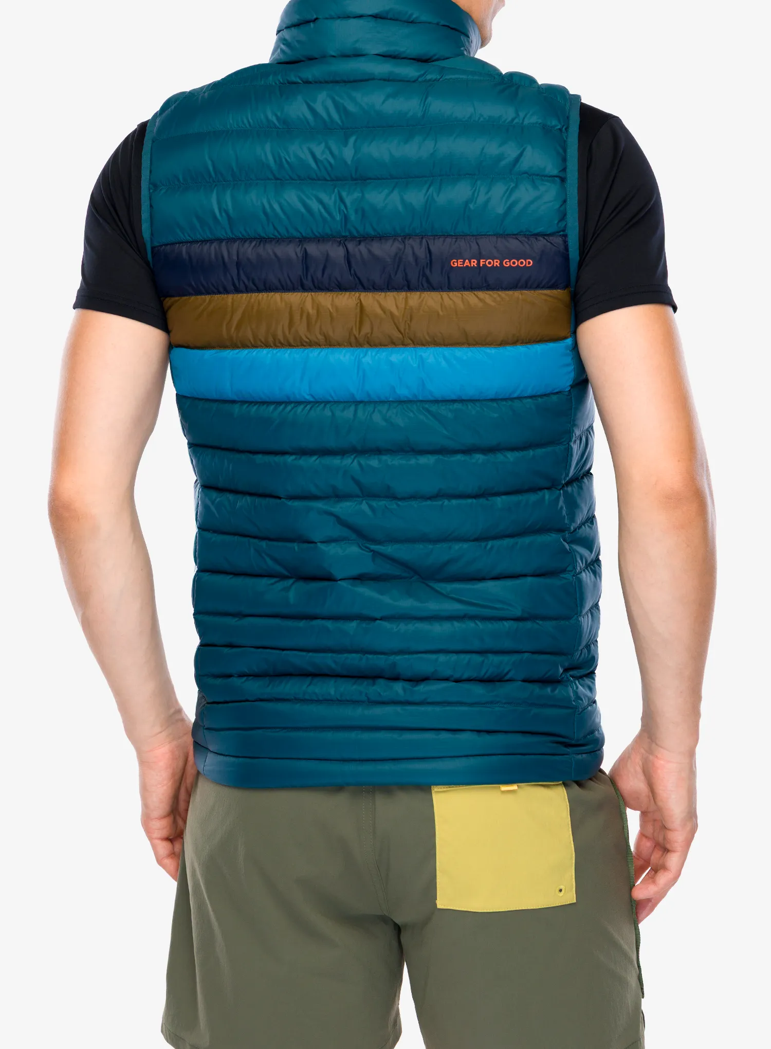Pūkinė liemenė Cotopaxi Fuego Down Vest - abyss stripes