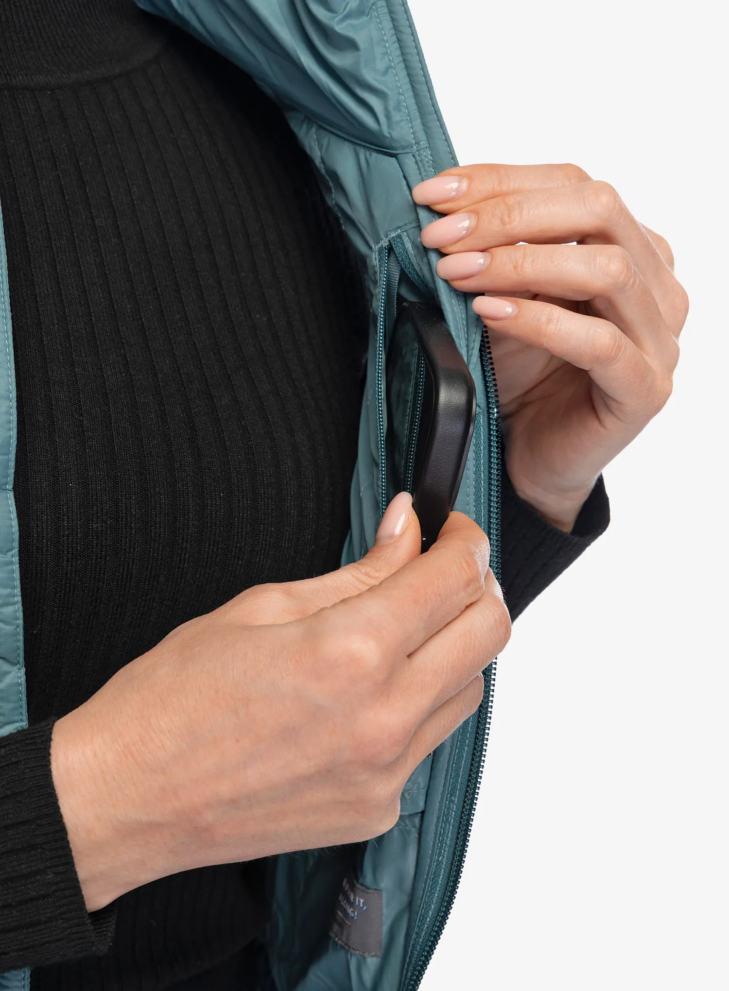 Pūkinė liemenė moteriška Patagonia Down Sweater Vest - wetland blue