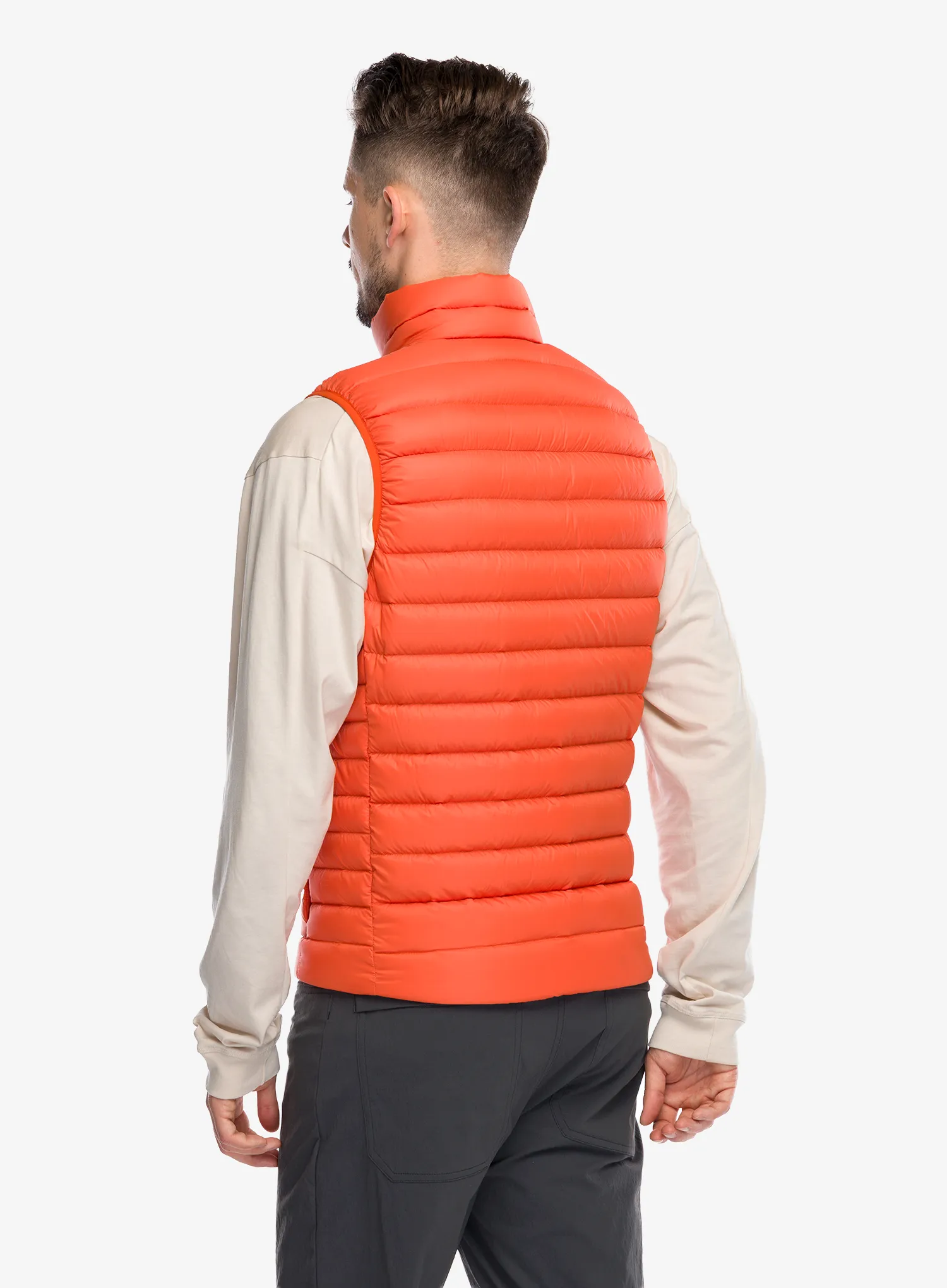 Pūkinė liemenė Patagonia Down Sweater Vest - pollinator orange