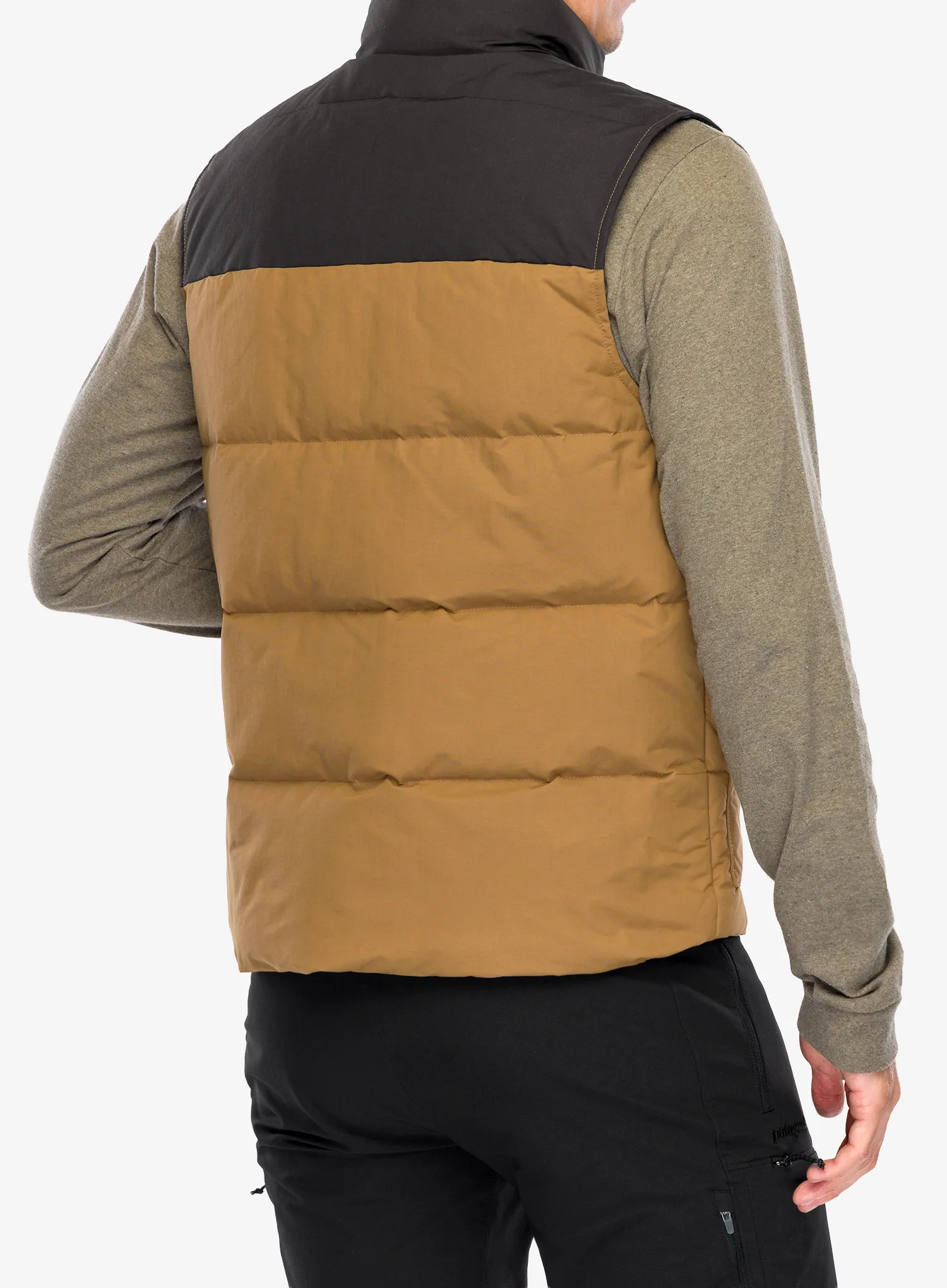 Pūkinė liemenė Patagonia Downdrift Vest - coriander brown