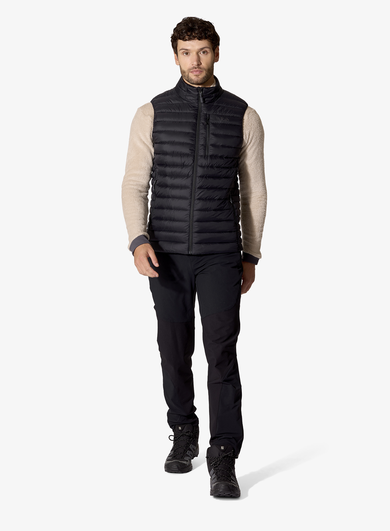 Pūkinė liemenė Rab Microlight Vest - blk