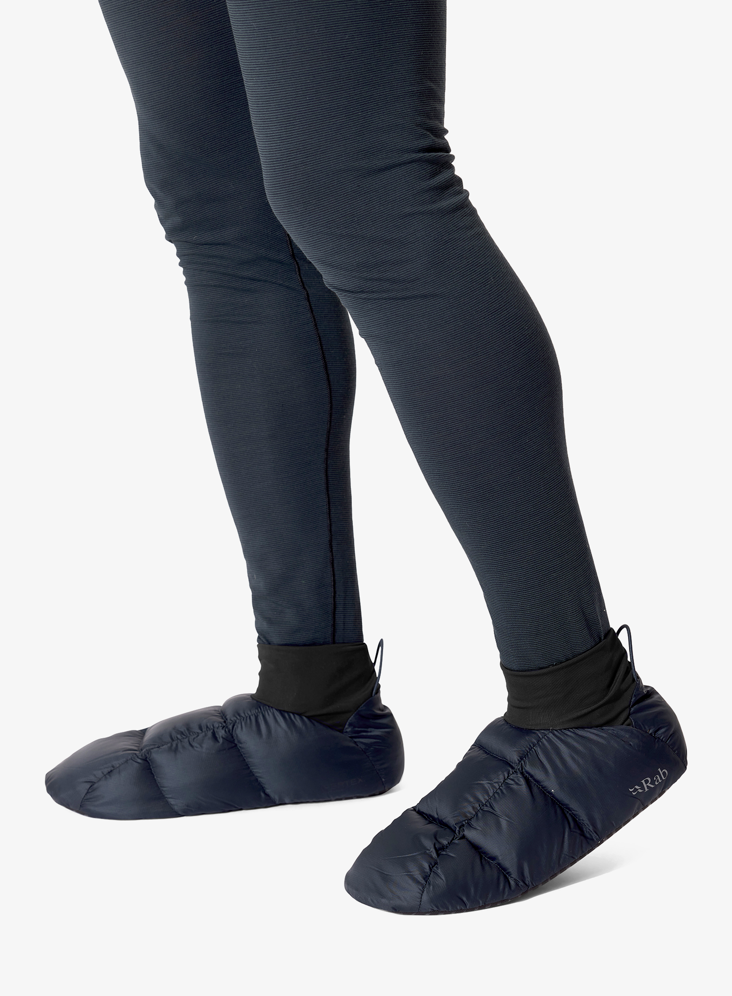 Pūkinės šlepetės Rab Microlight Hut Slippers - galaxy blue