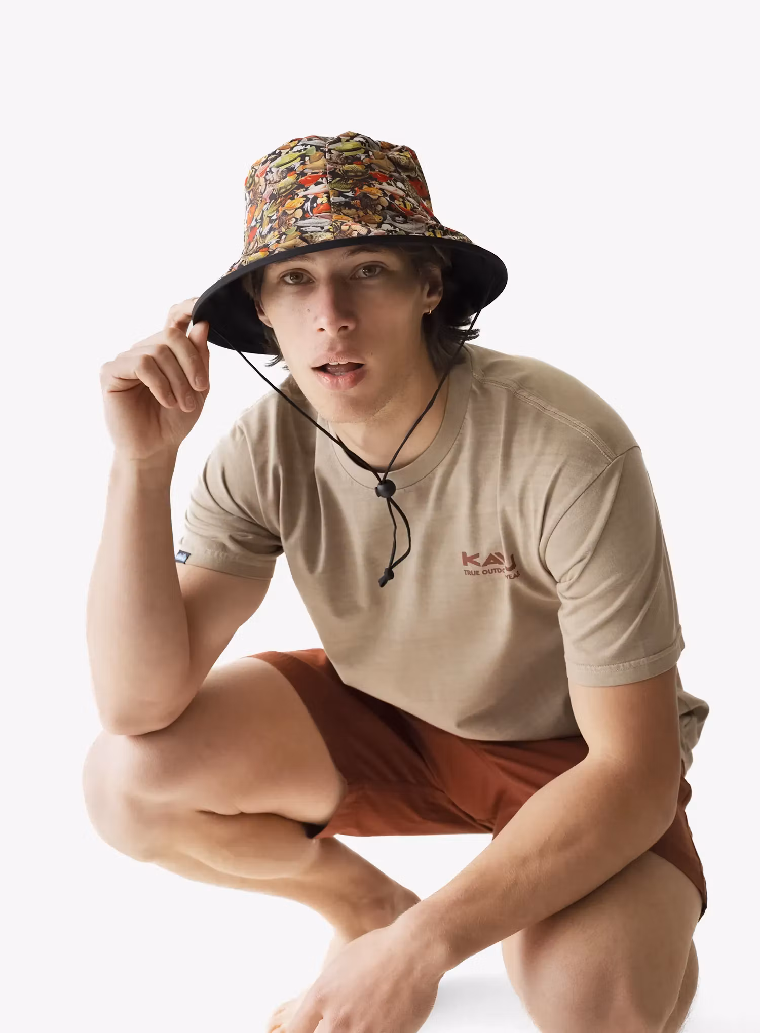 Skrybėlė Kavu Fishermans Chillba - fish line