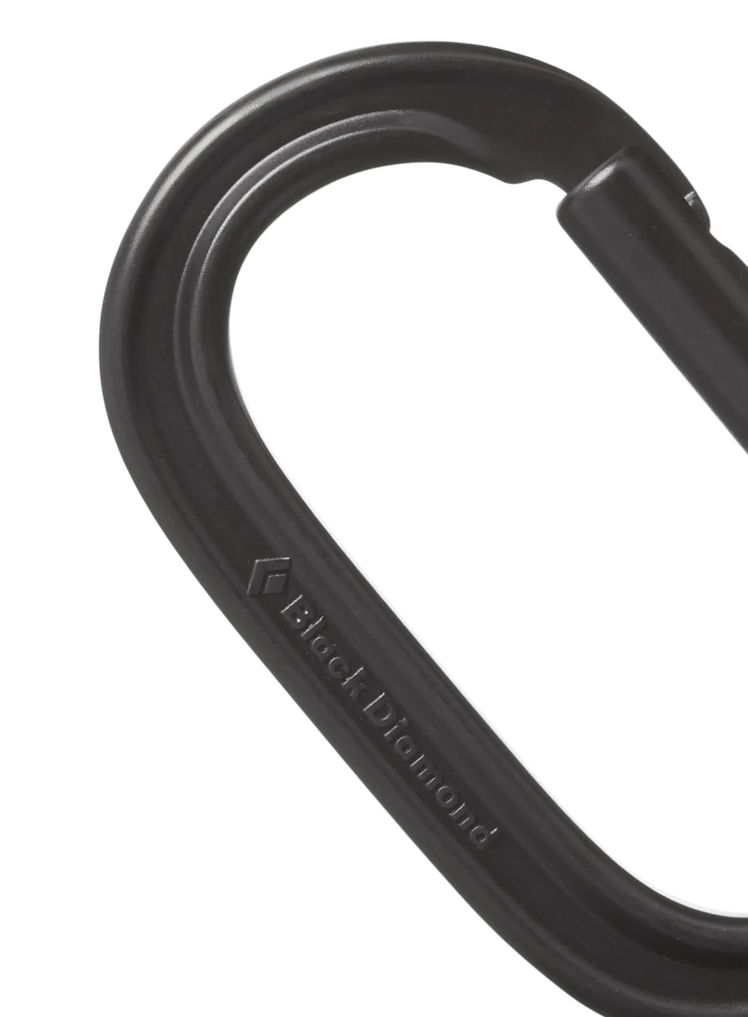 Karabinas Black Diamond Oval Keylock Carabiner - black