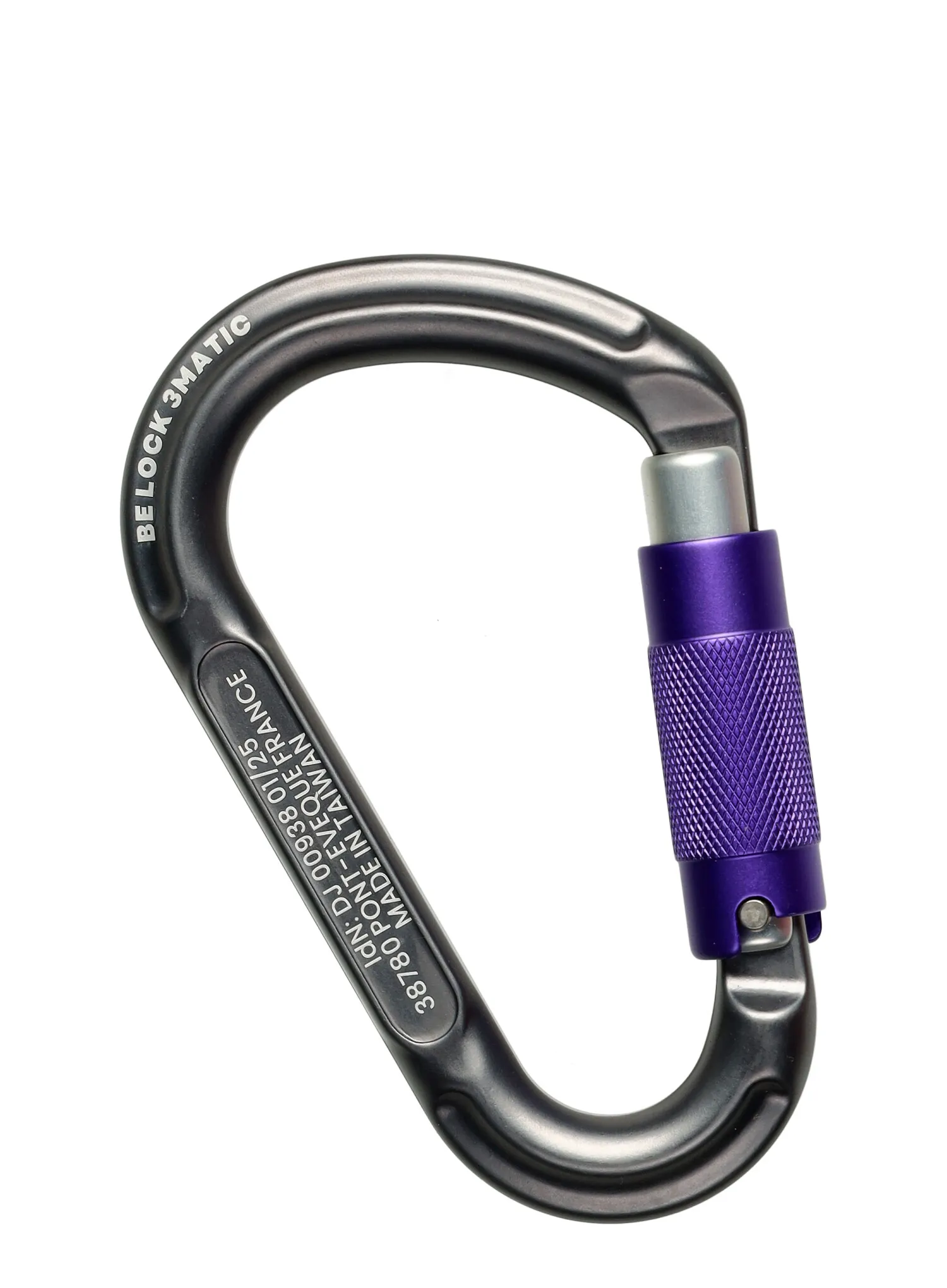 Karabinas Beal Be Lock 3-Matic - darkstone