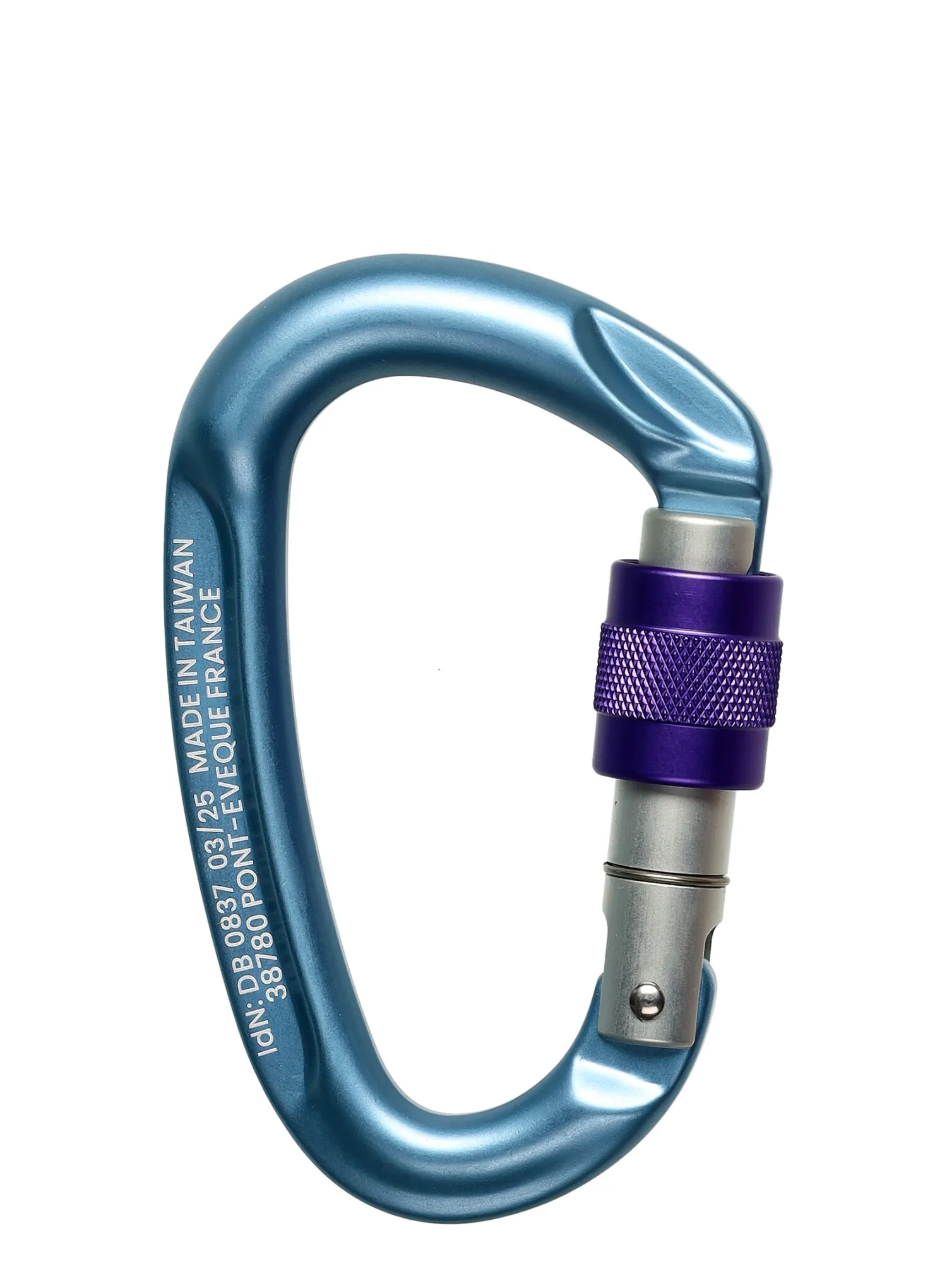 Karabinas Beal Be One Screw - blue