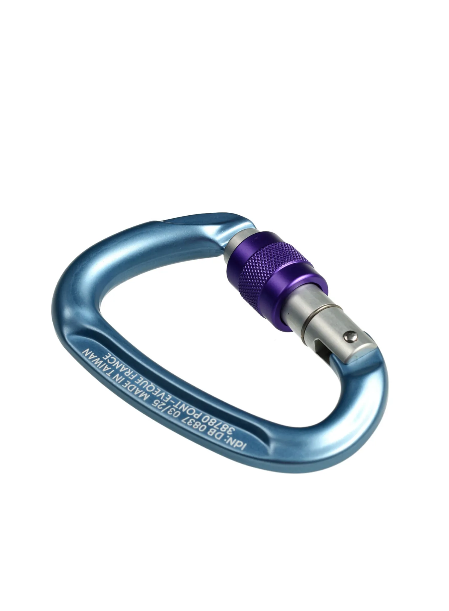Karabinas Beal Be One Screw - blue