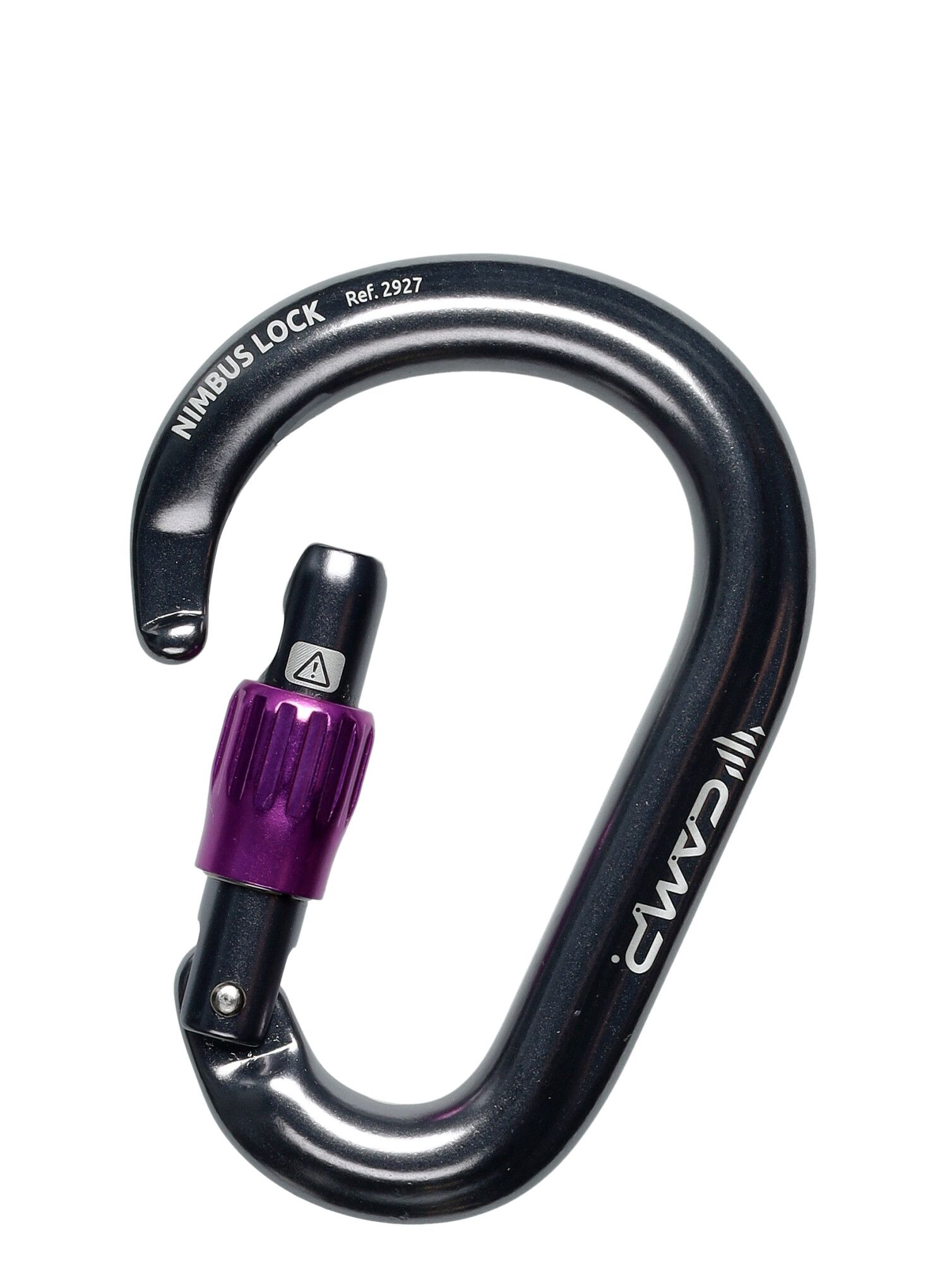 Karabinas Camp Nimbus Lock - gun metal/fuchsia