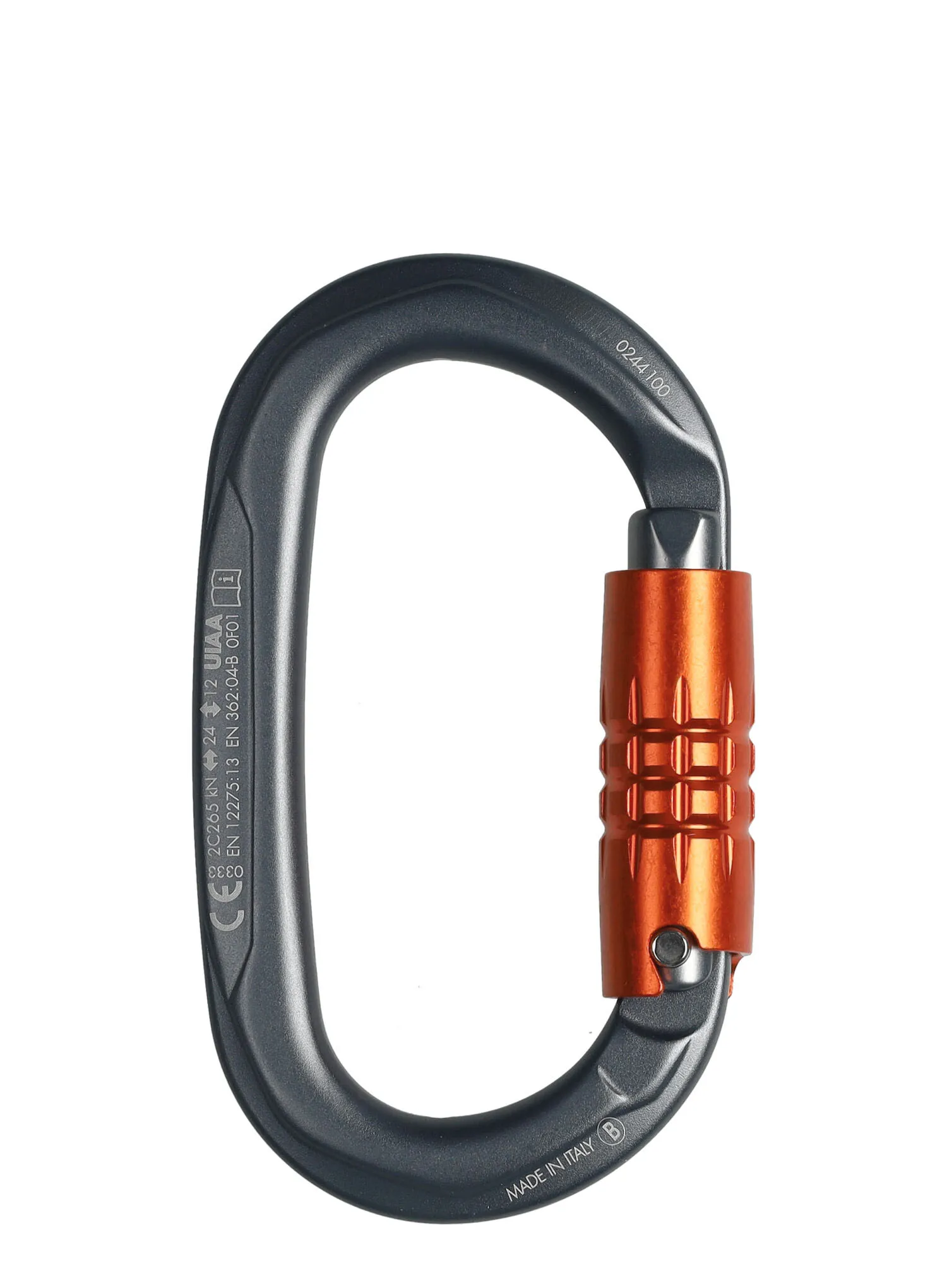 Karabinas SKYLOTEC Obx TG - orange/gret