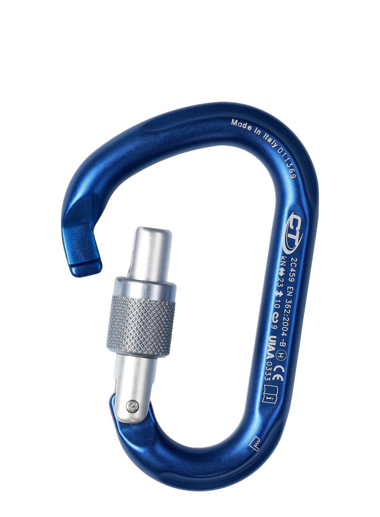 Karabinas Climbing Technology/SKYLOTEC Snappy CF SG - blue/silver