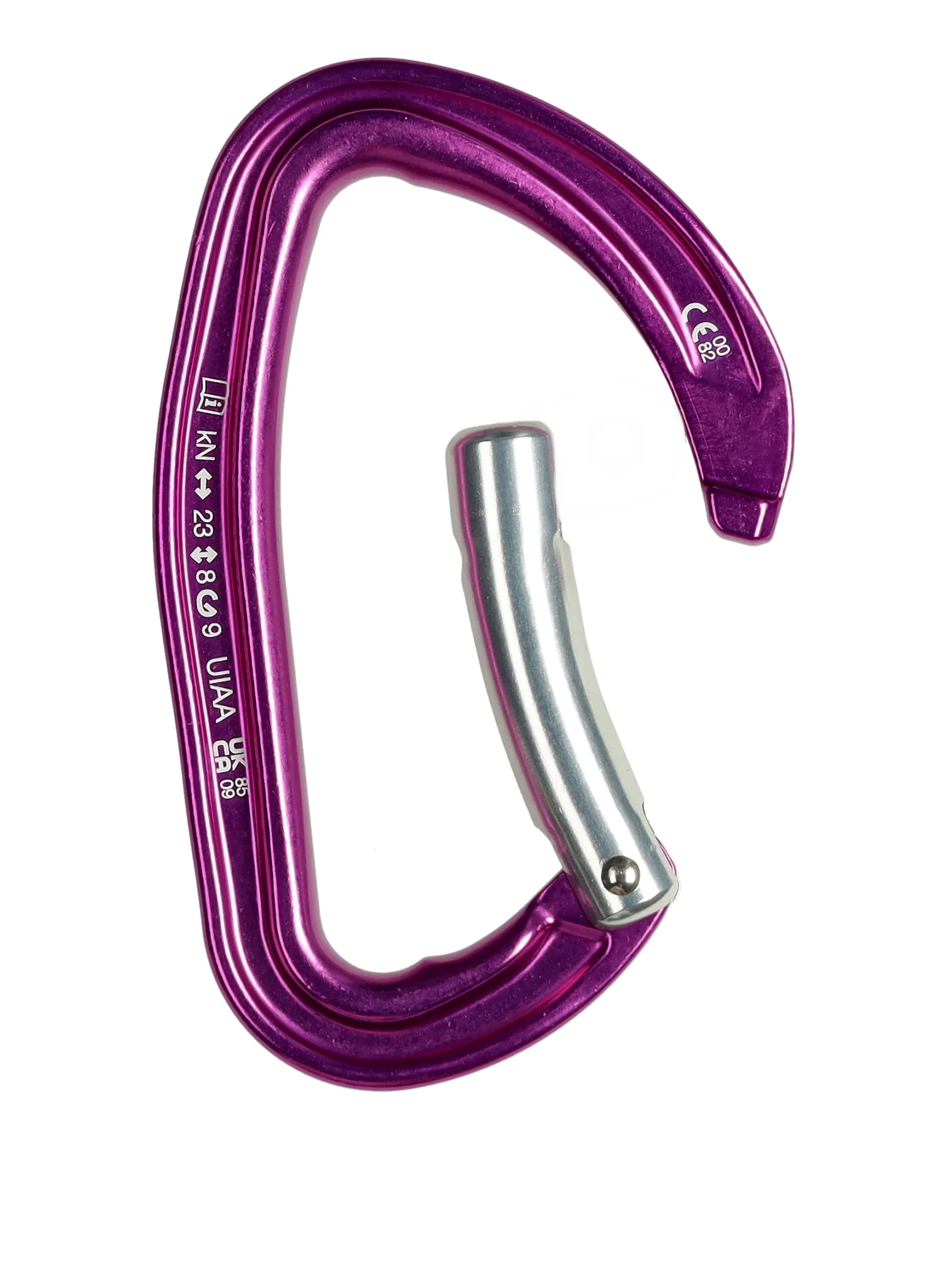 Karabinas Petzl Djinn BG - violet