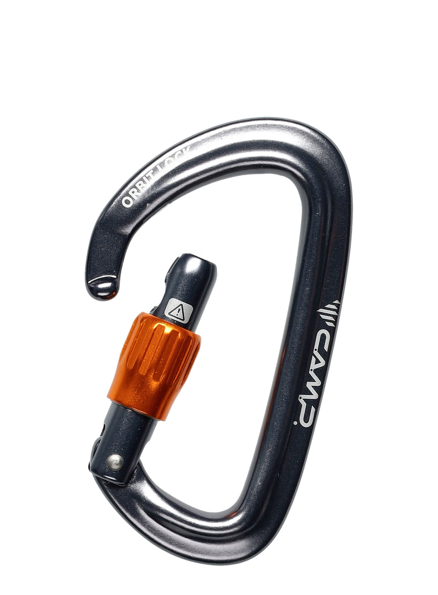 Užsukamas karabinas Camp Orbit Lock - gun metal
