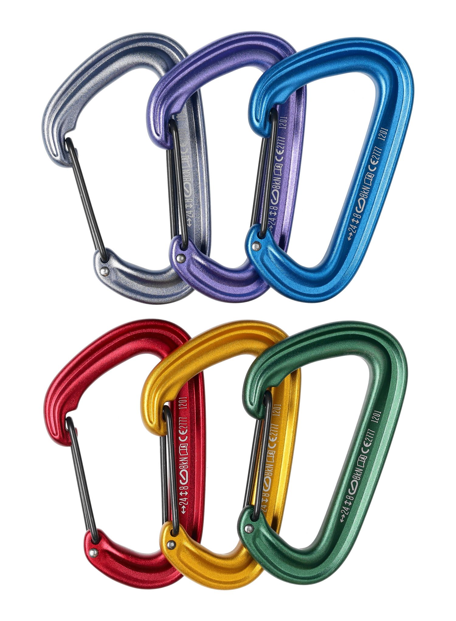 Karabinai Black Diamond LiteWire Rackpack