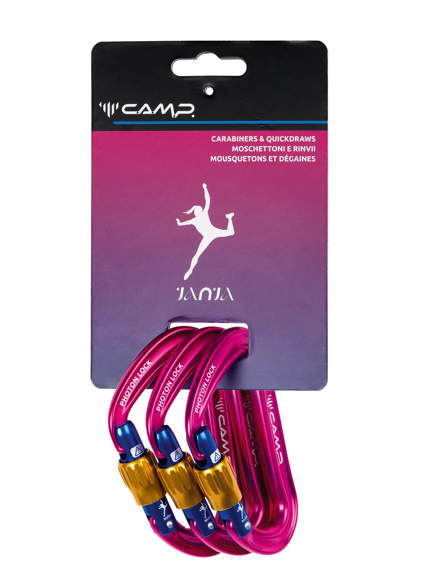 Karabinai Camp Photon Lock Janja 3 Pack
